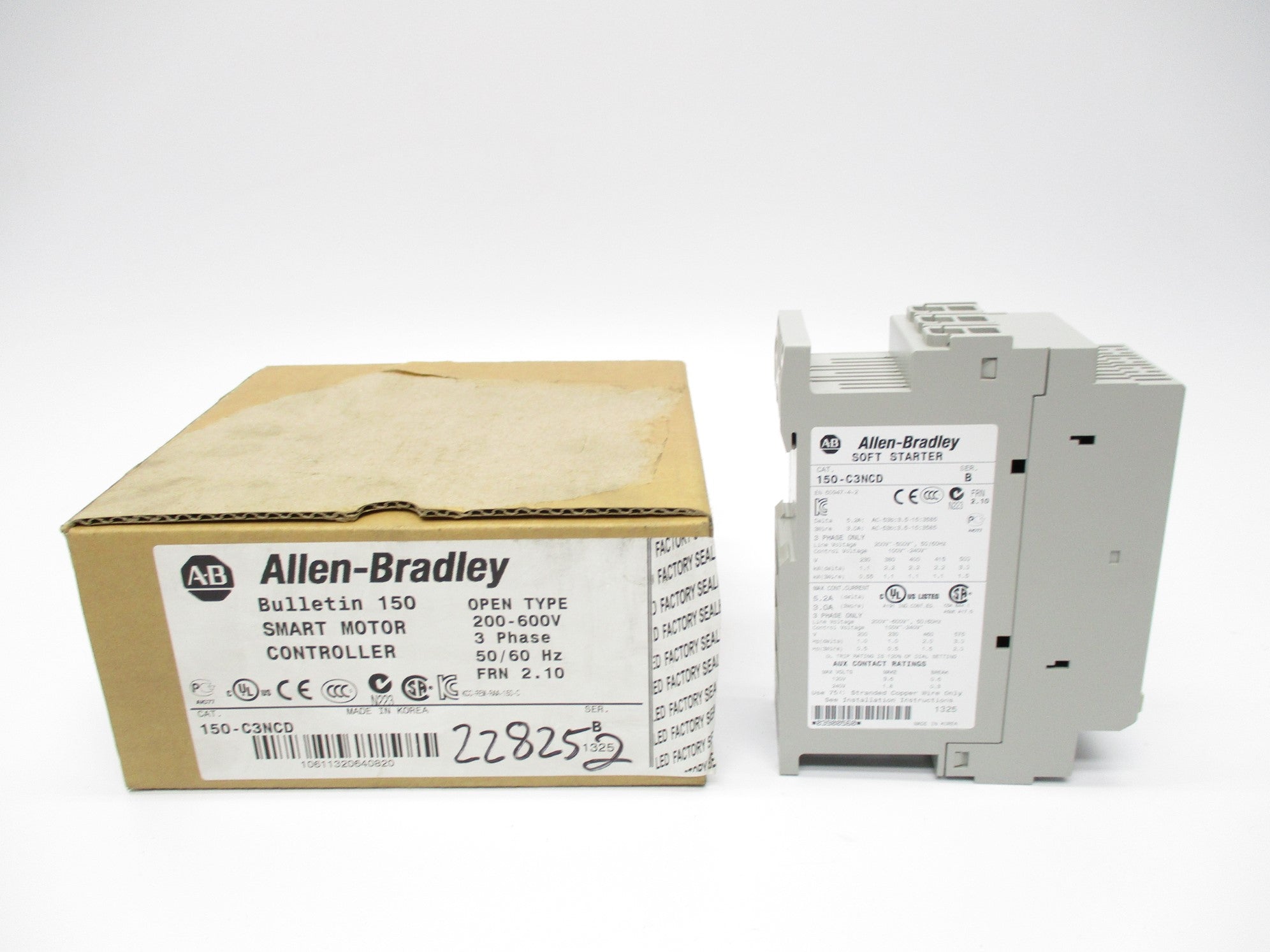 ALLEN BRADLEY 150-C3NCD SER. B F/W 2.10 NSMP