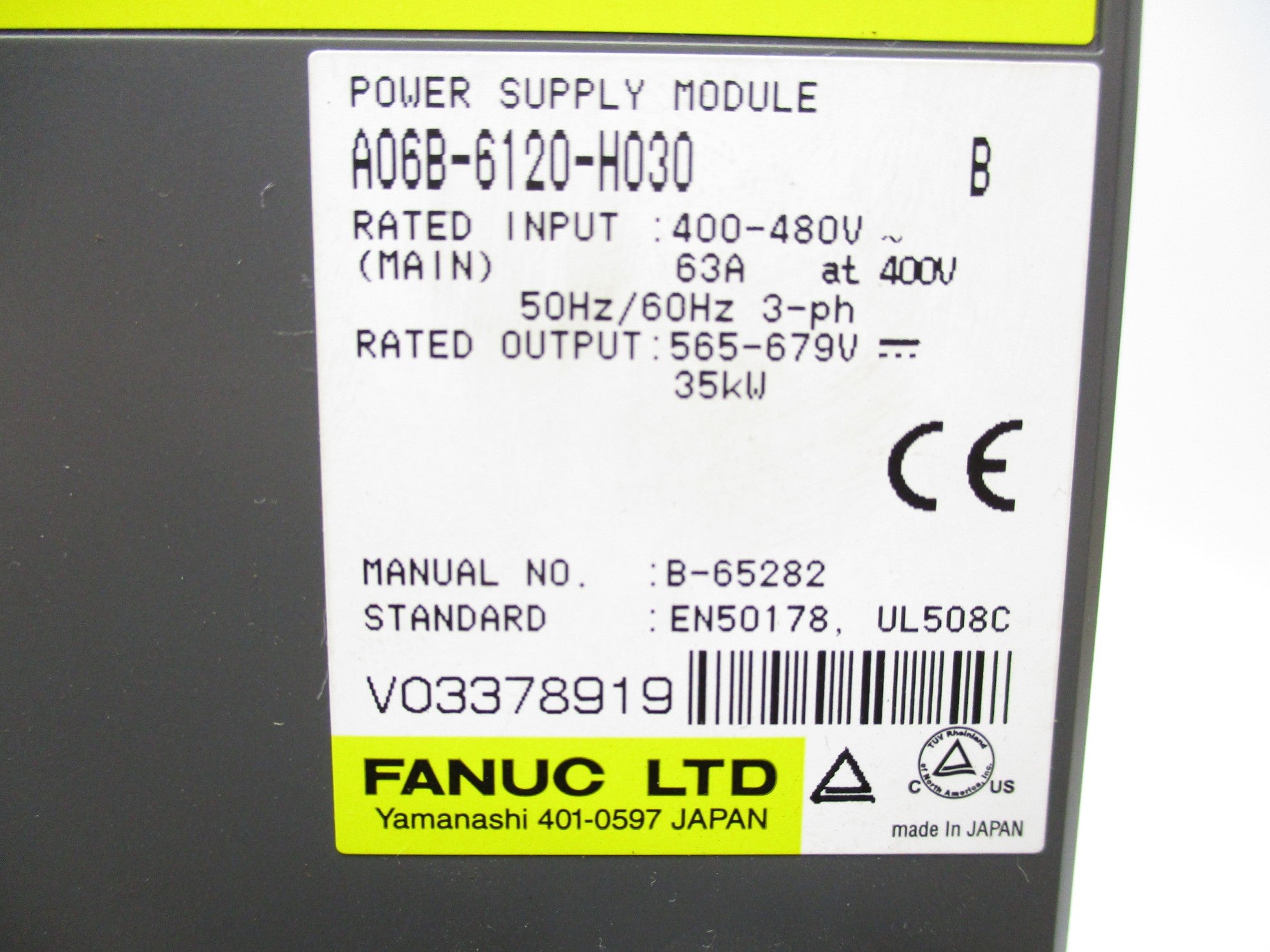 FANUC A06B-6120-H030 NSNP