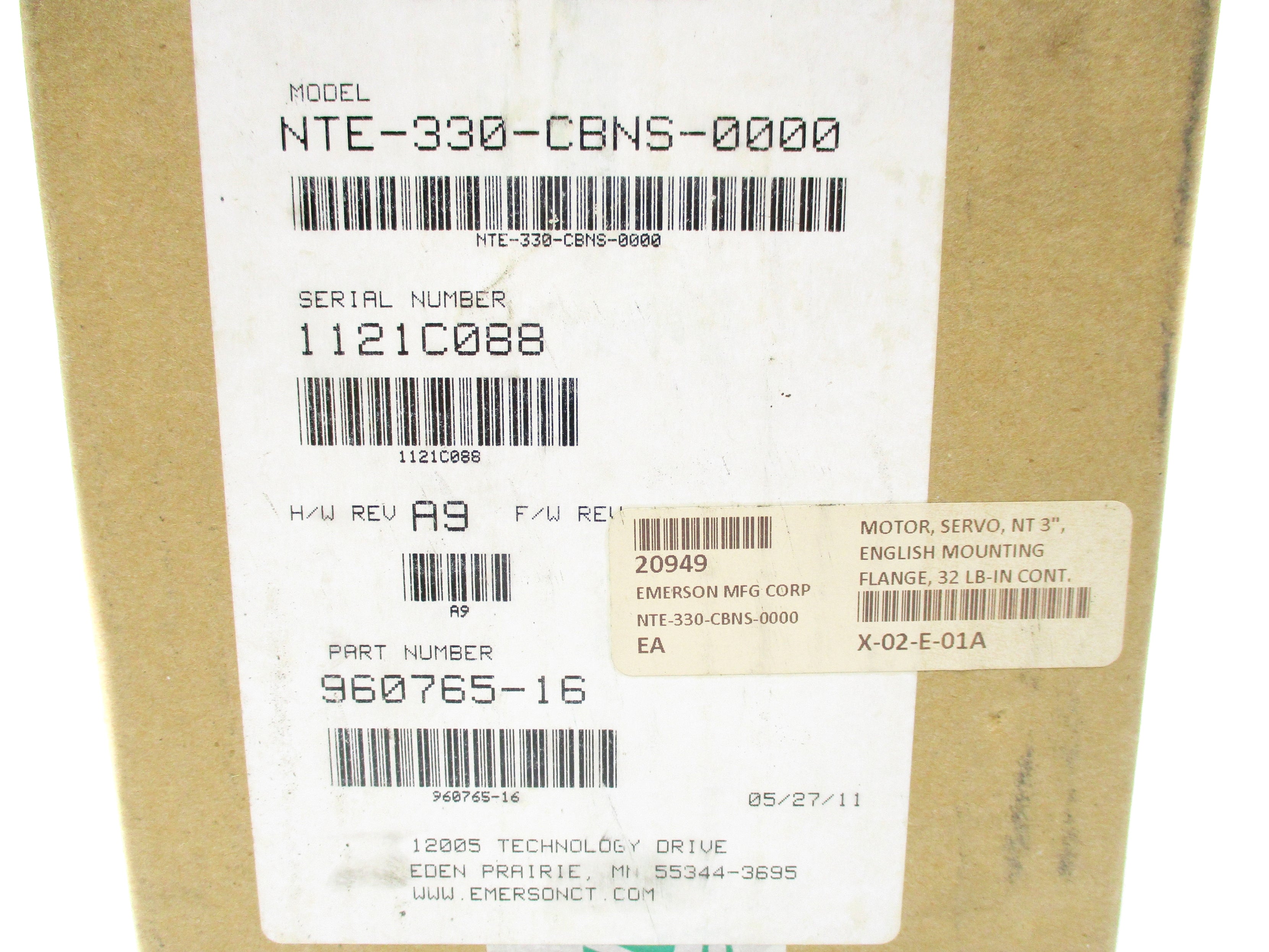CONTROL TECHNIQUES NTE-330-CBNS-0000 NSFS