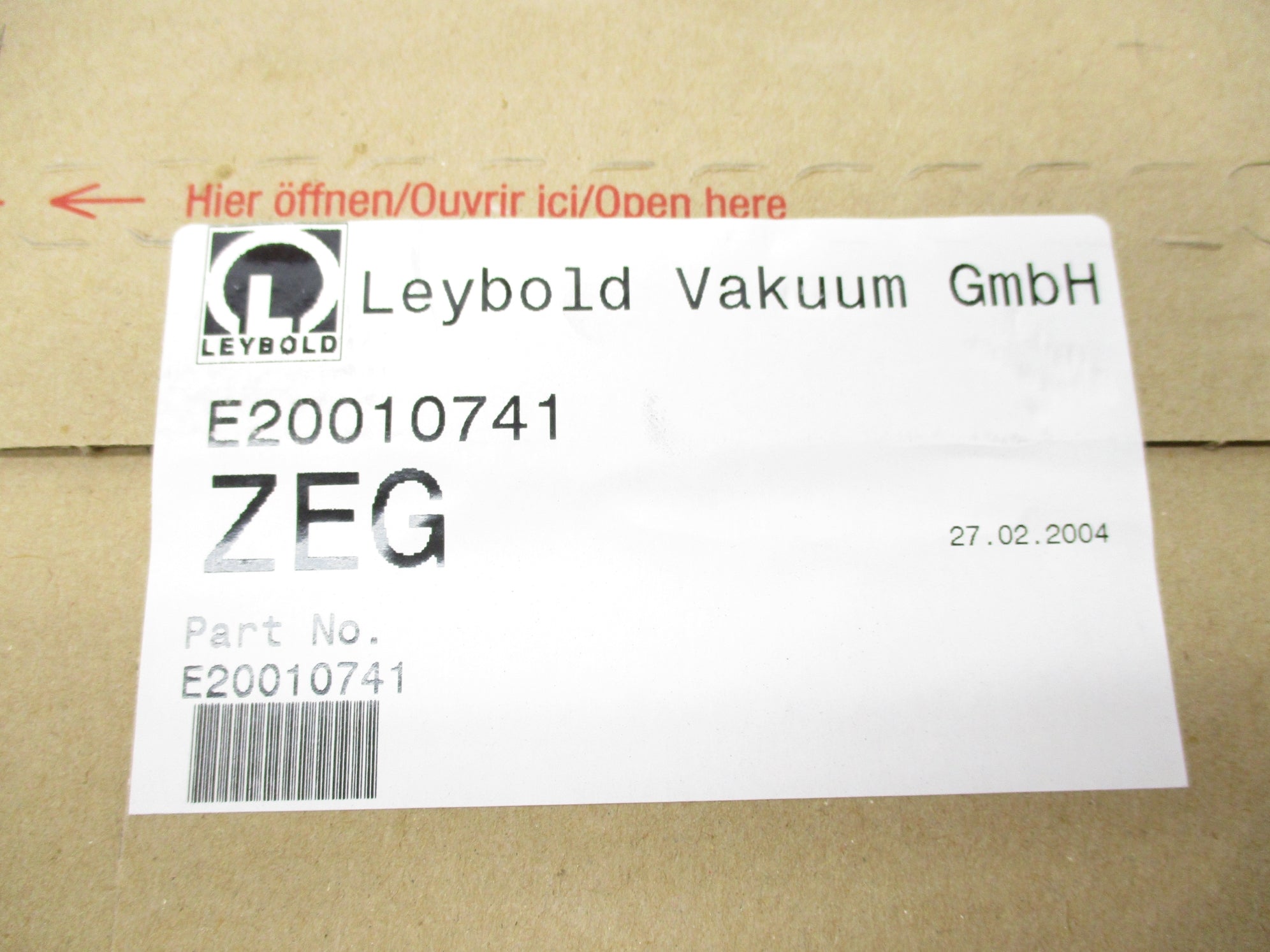 LEYBOLD E20010741 NSFS