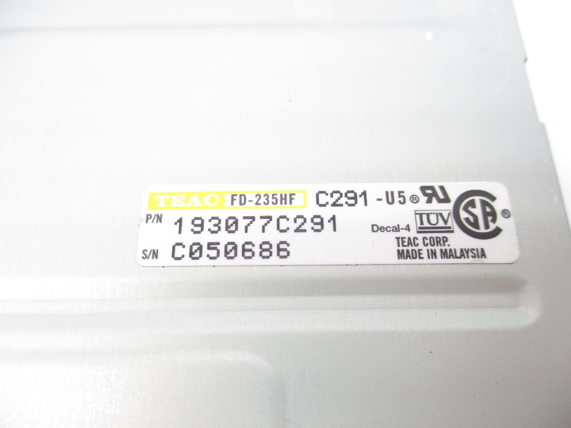 TEAC FD-235HF 193077C291 NSNP