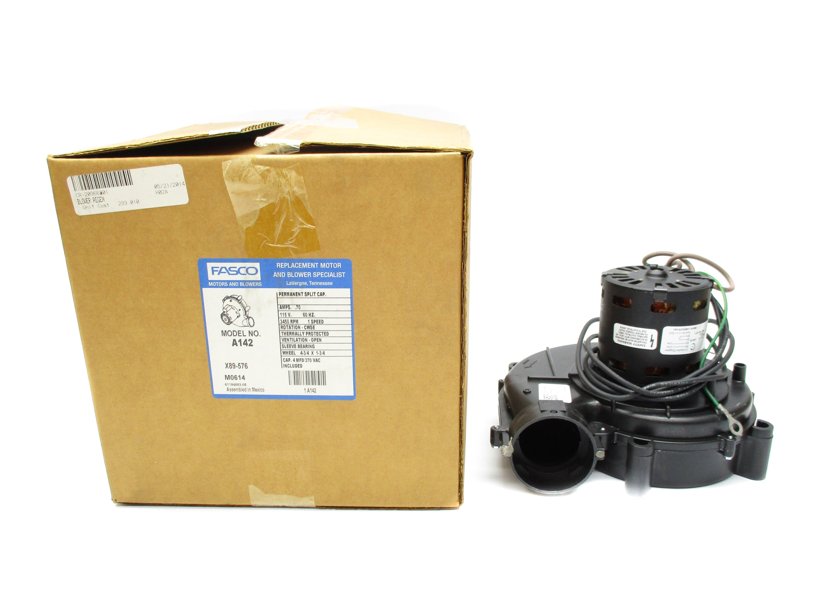 FASCO A142 NSMP
