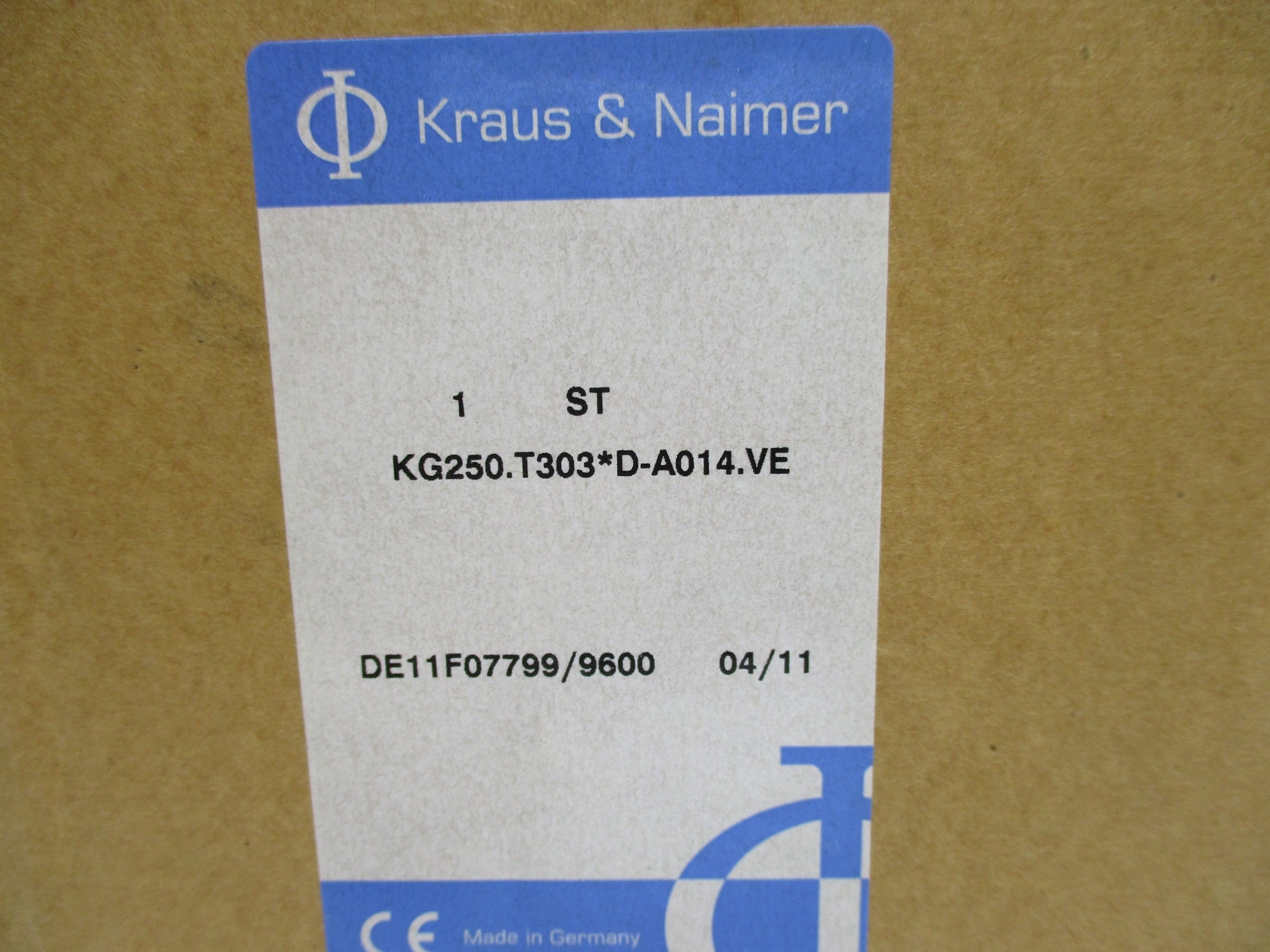 KRAUS & NAIMER KG250 (AS PICTURED) NSMP