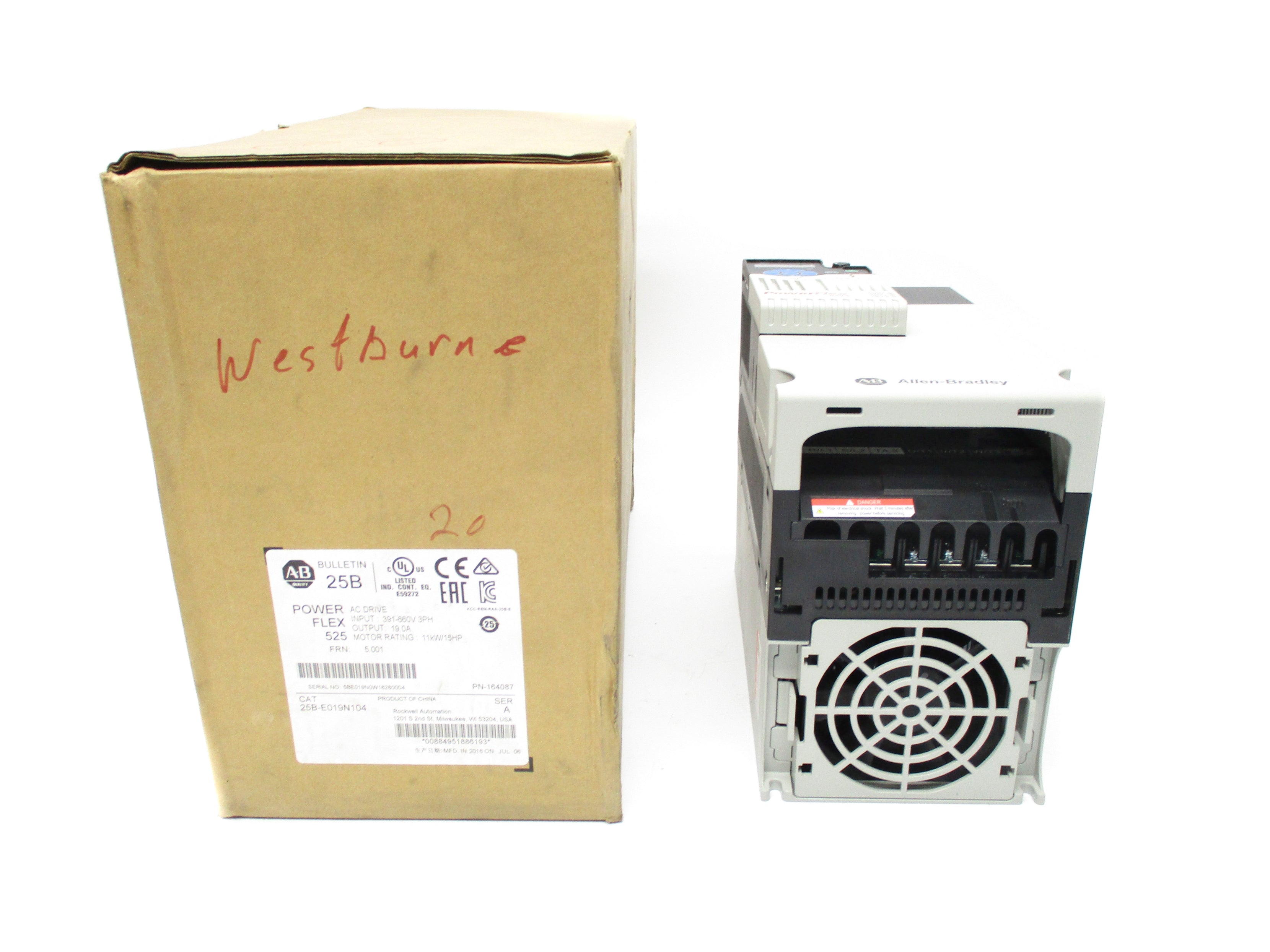 ALLEN BRADLEY 25B-E019N104 SER. A F/W 5.001 NSMP
