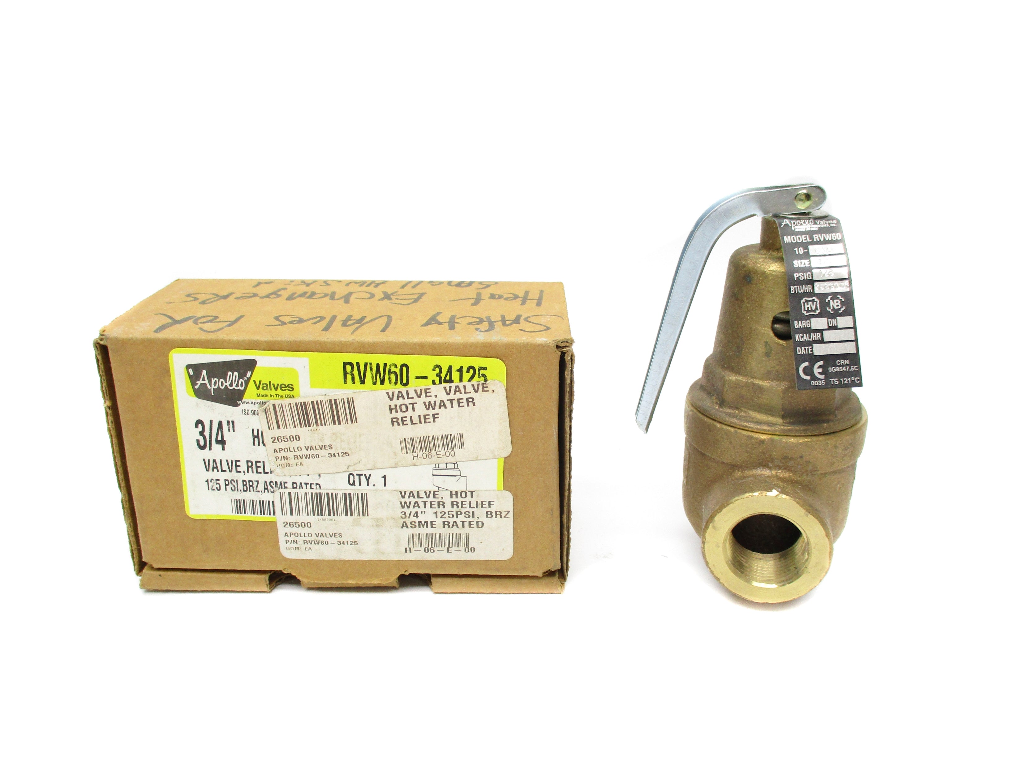 APOLLO RVW60-34125 125PSI NSMP