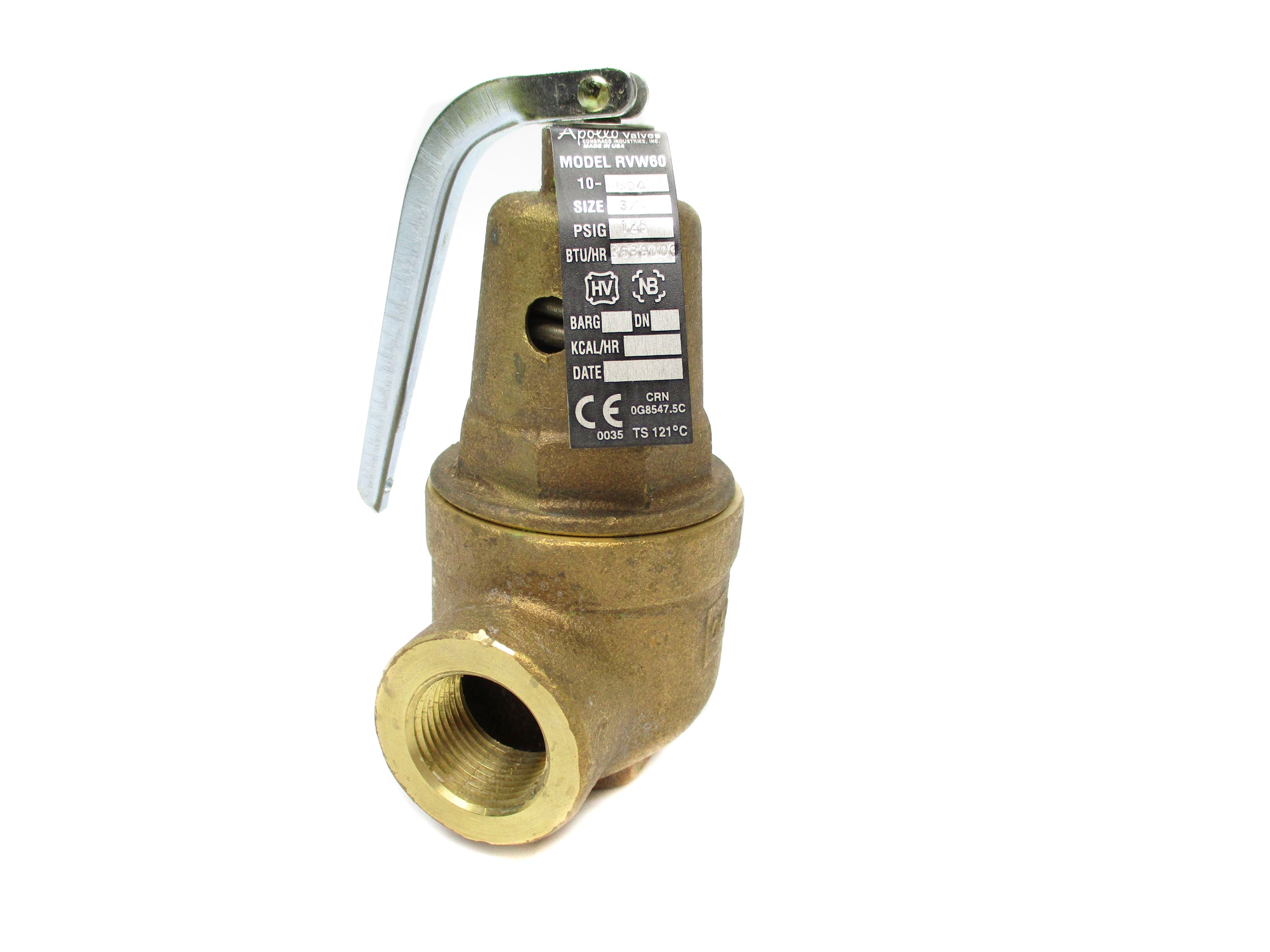 APOLLO RVW60-34125 125PSI NSMP
