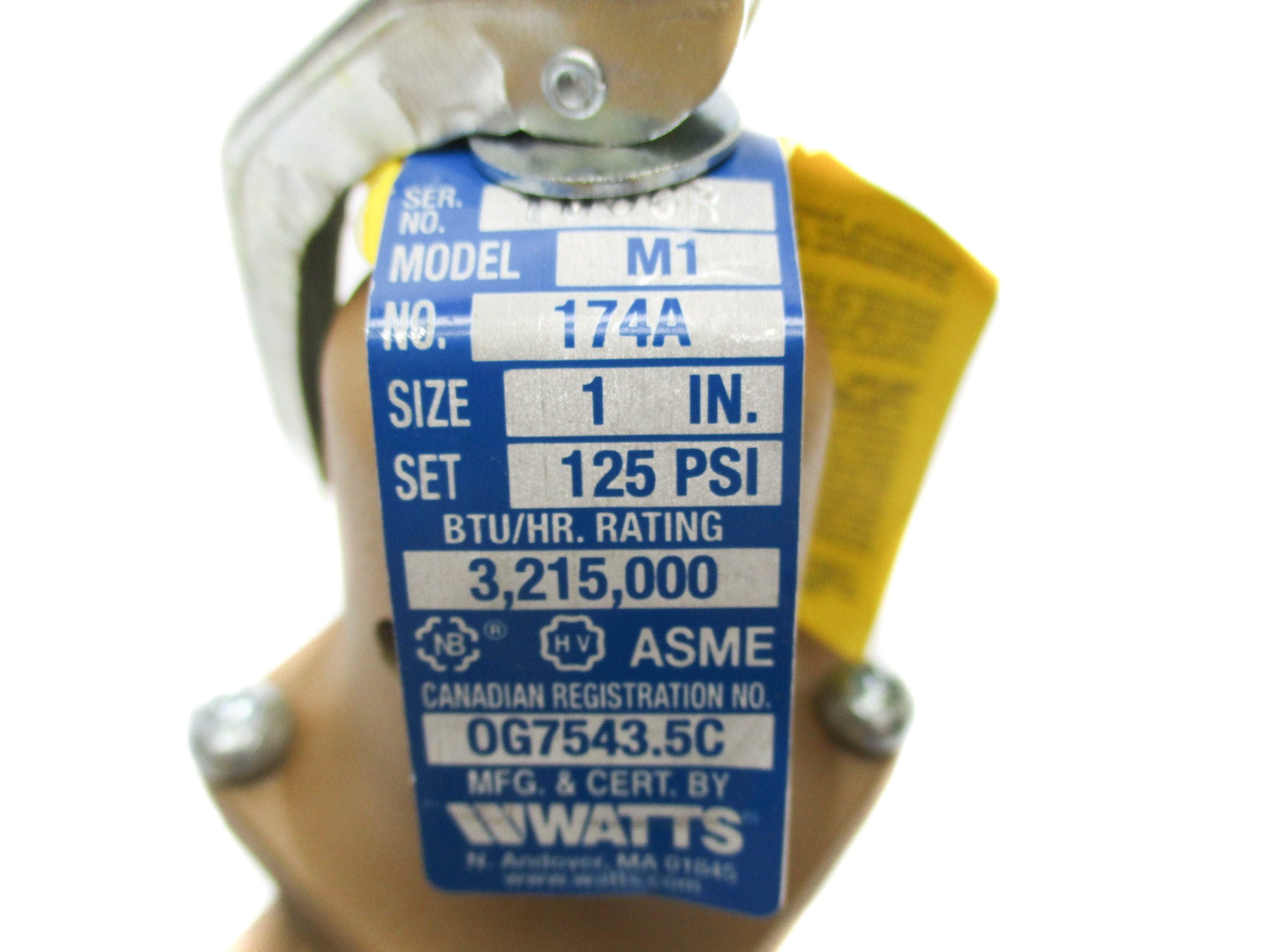 WATTS 1174A125 NSMP