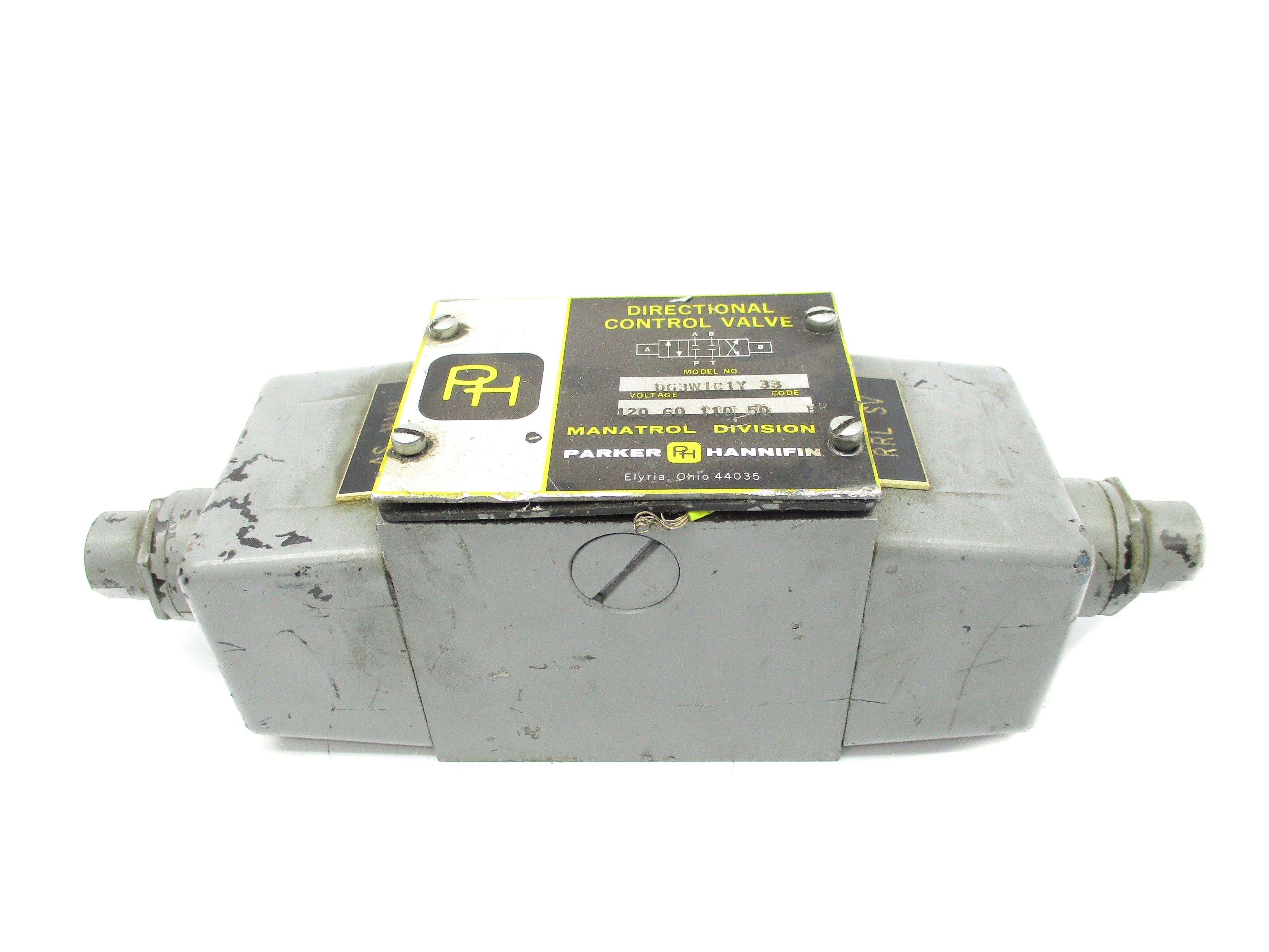 PARKER HANNIFIN D63W1C1Y-33 110/120V UNMP