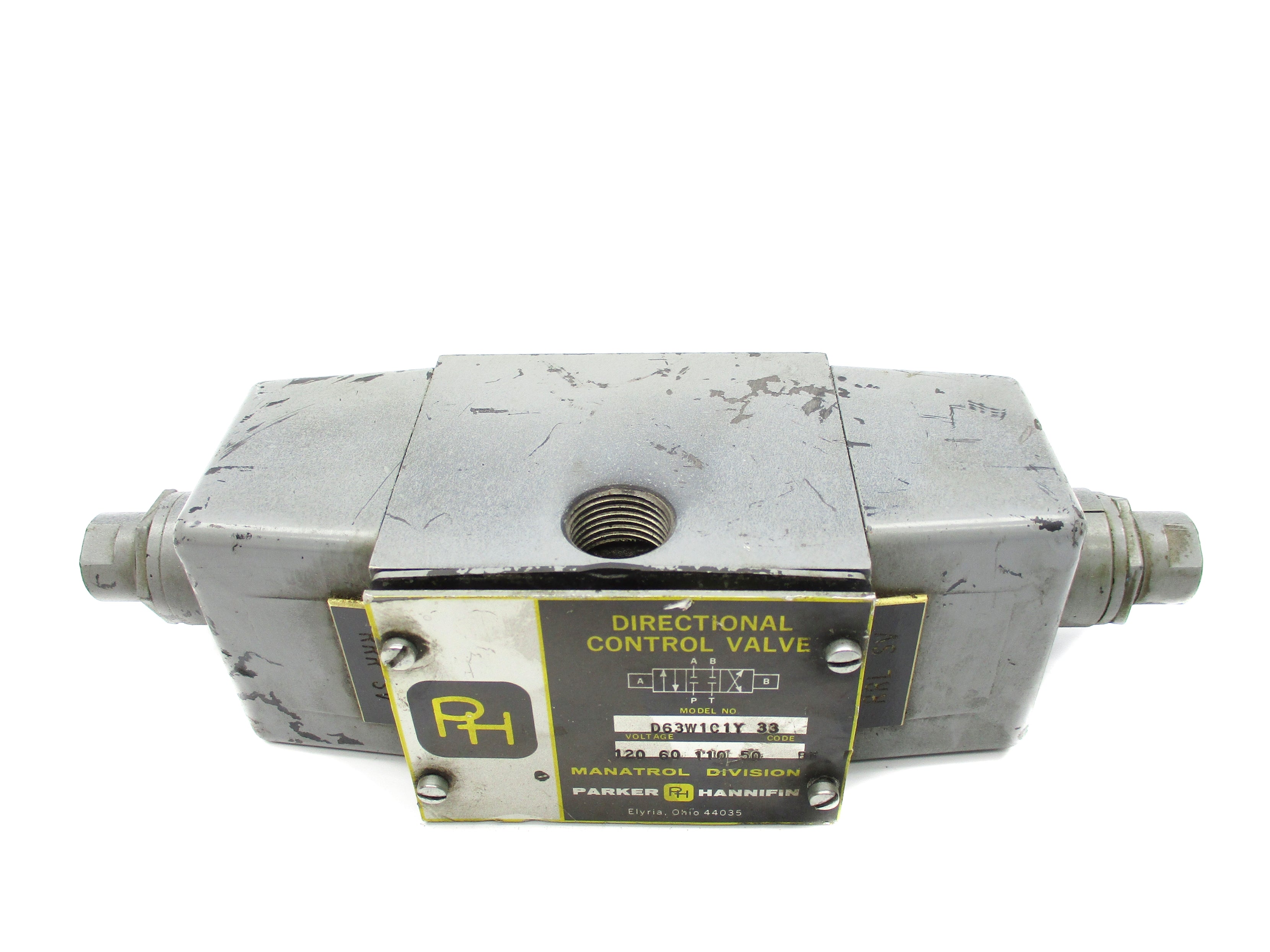 PARKER HANNIFIN D63W1C1Y-33 110/120V UNMP