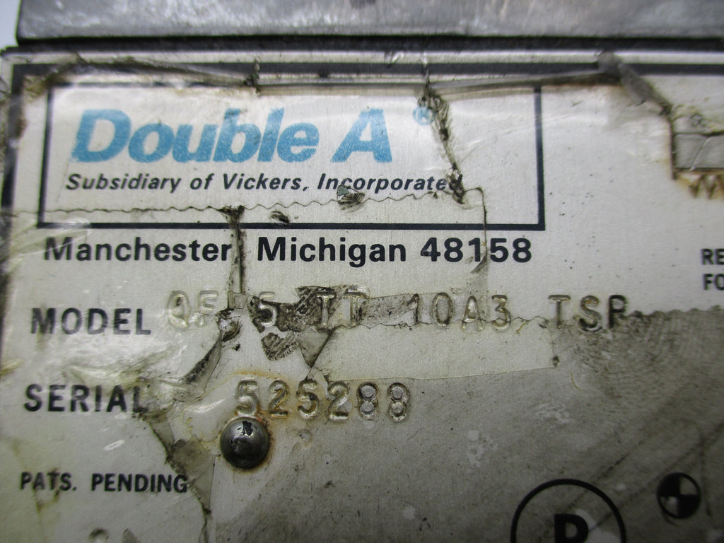 DOUBLE A QF5TT10A3TSP 110/120V UNMP