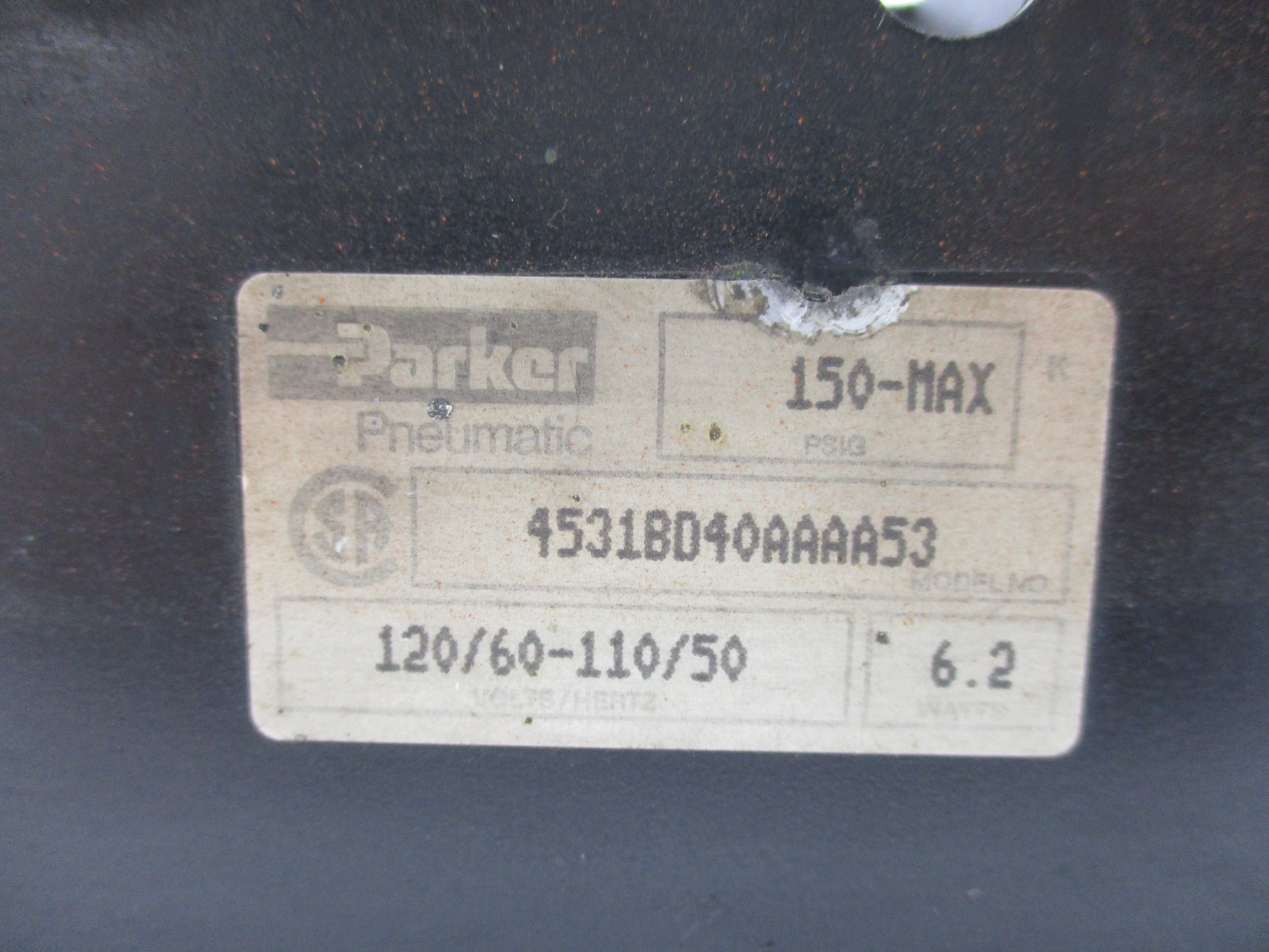 PARKER 4531BD40AAAA53 110/120V UNMP