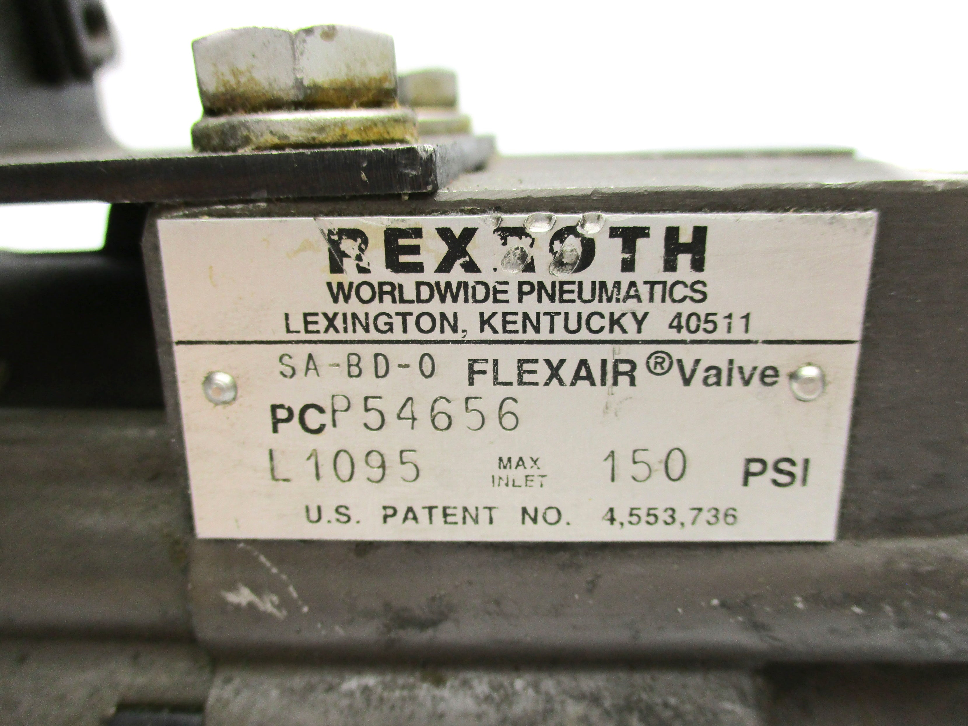REXROTH P54656 150PSI UNMP