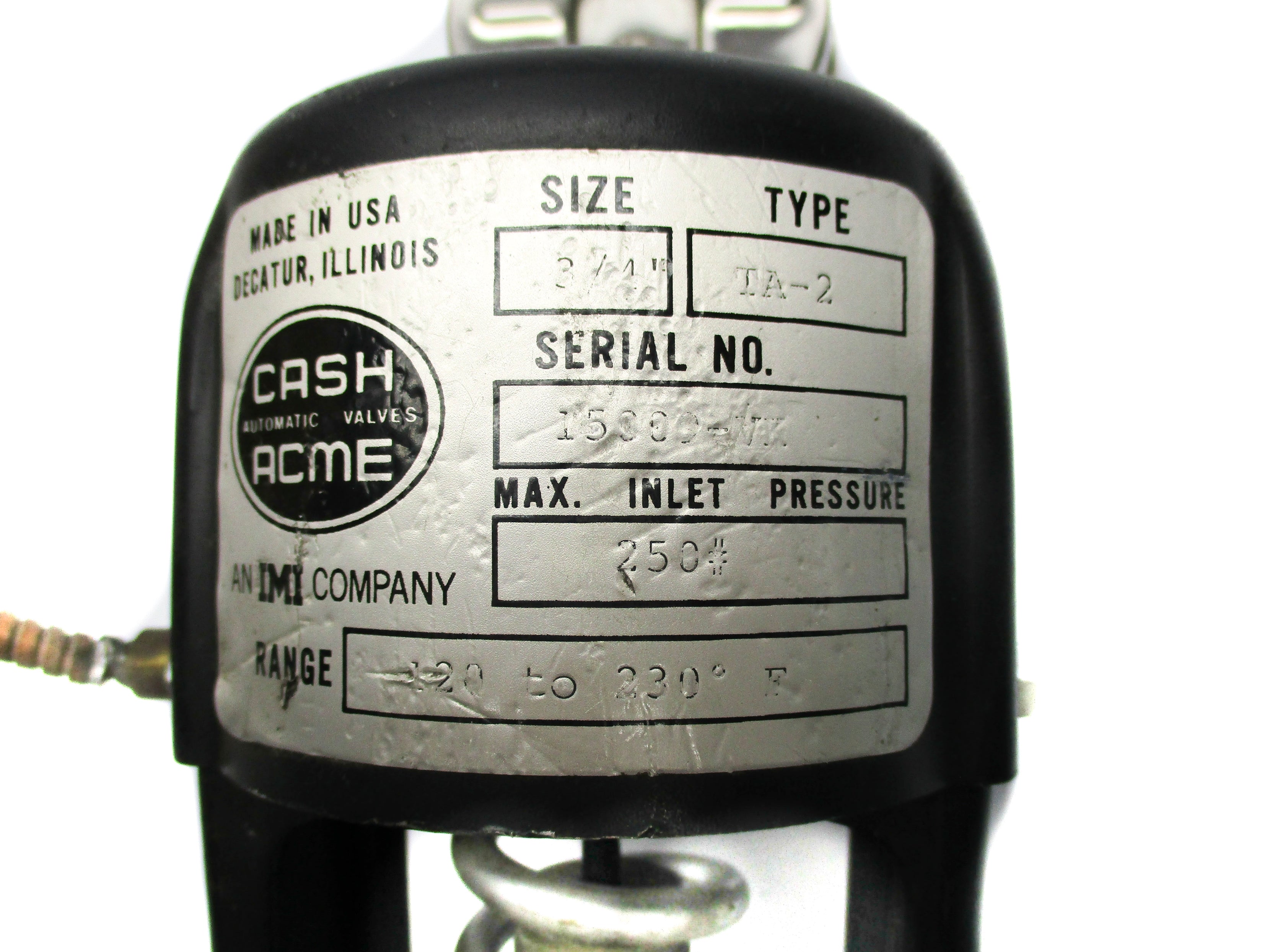 CASH ACME TA-2-3/4 UNMP