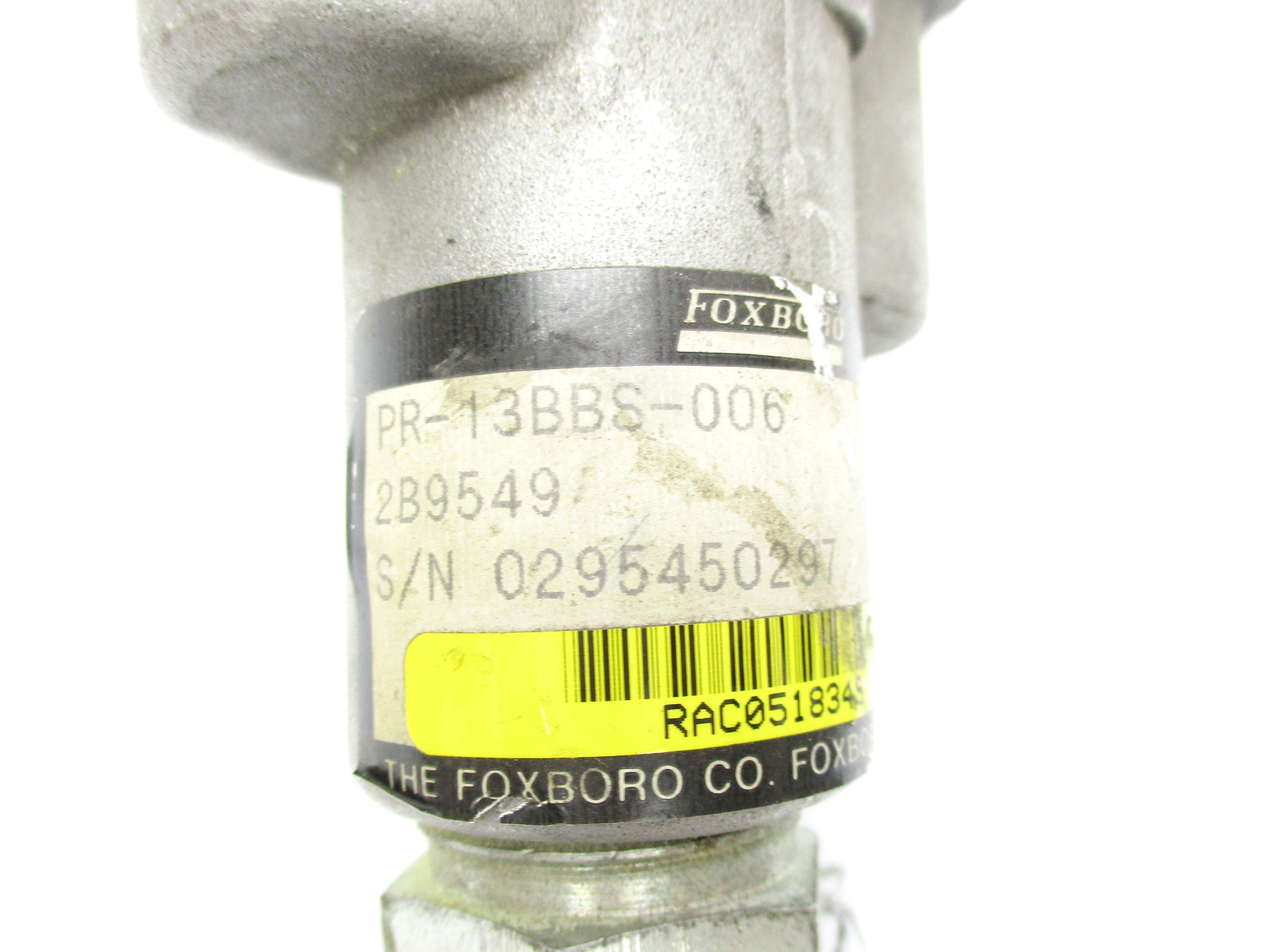 FOXBORO PR-13BBS-006 UNMP