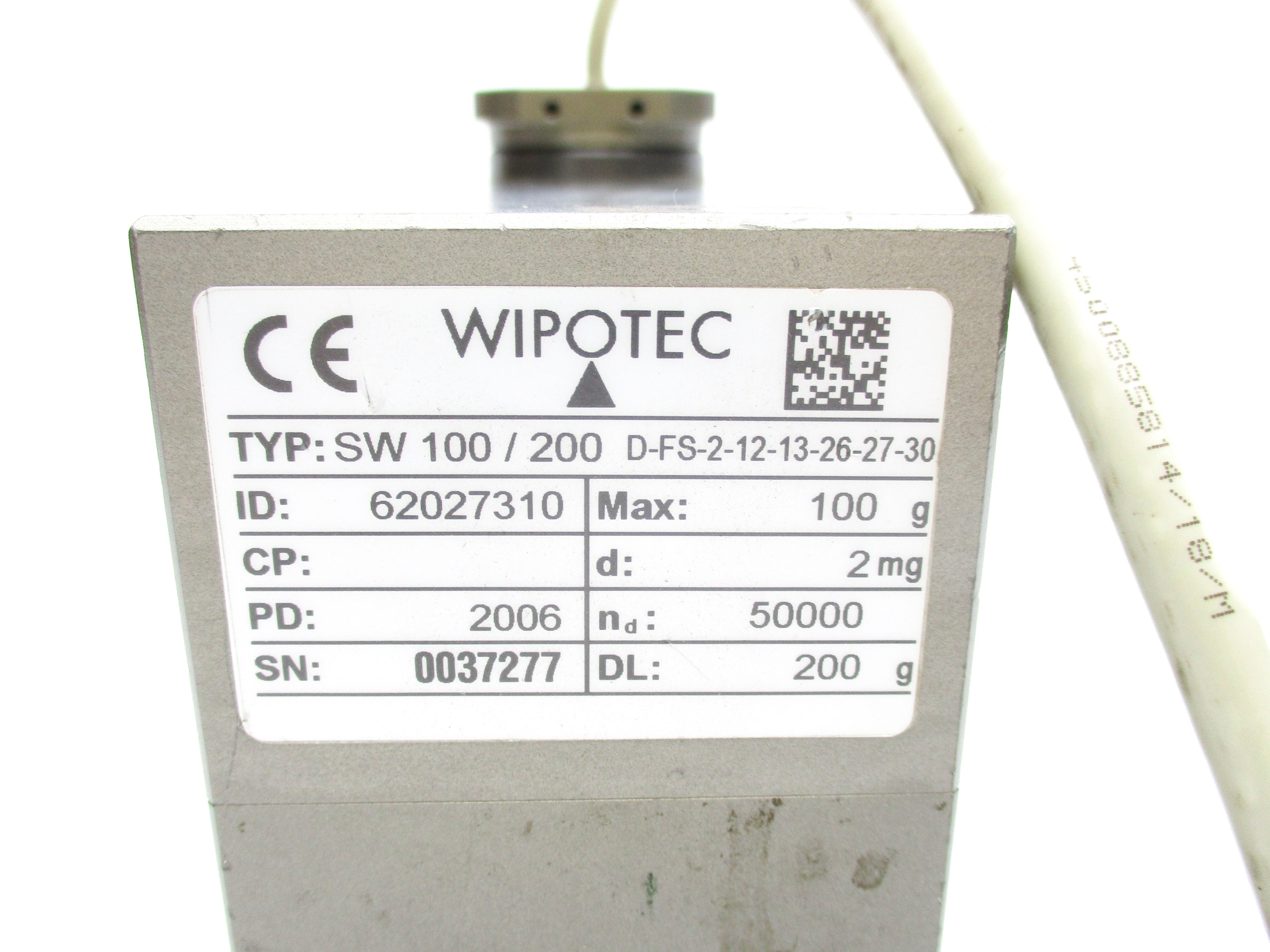 WIPOTEC SW100/200-D-FS-2-12-13-26-27-30 NSNP