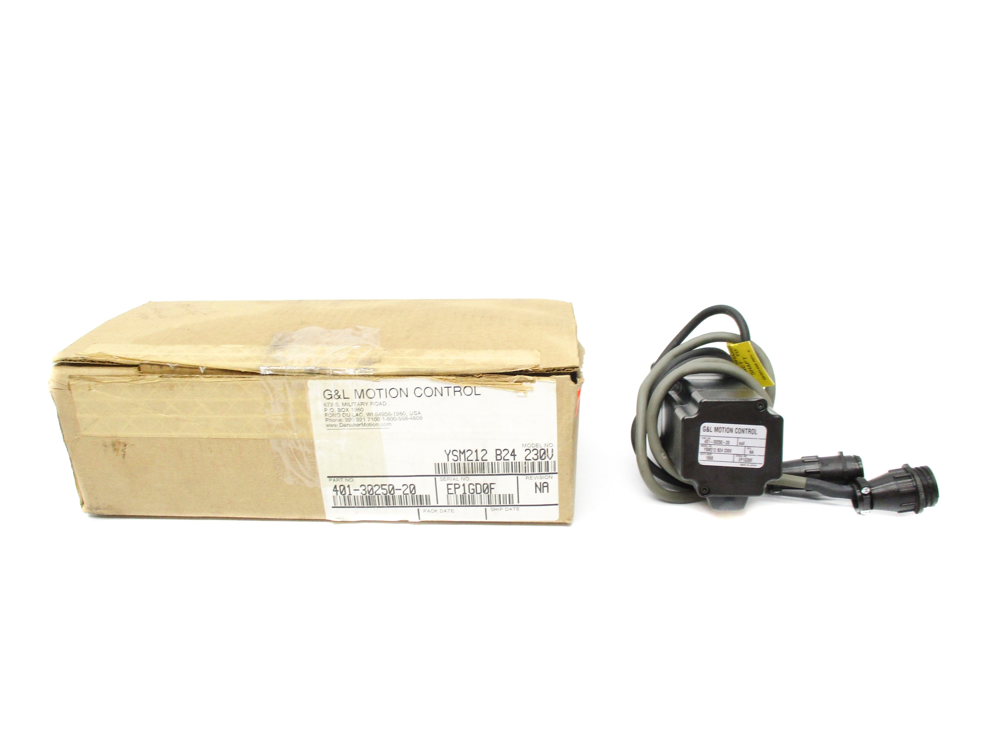 G&L MOTION CONTROL 401-30250-20 YSM212B24230V NSMP