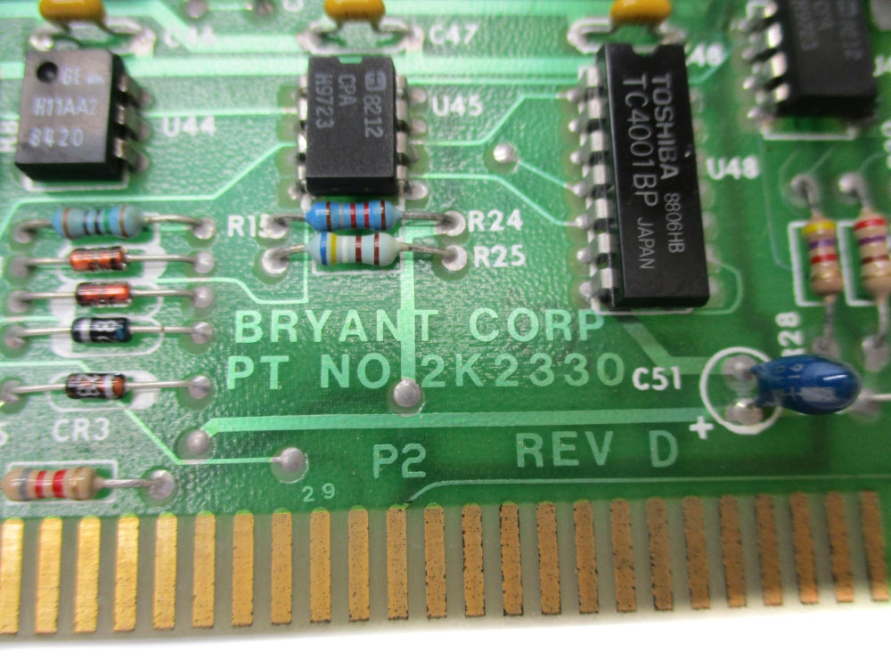 BRYANT 2K2330 REV. D UNMP