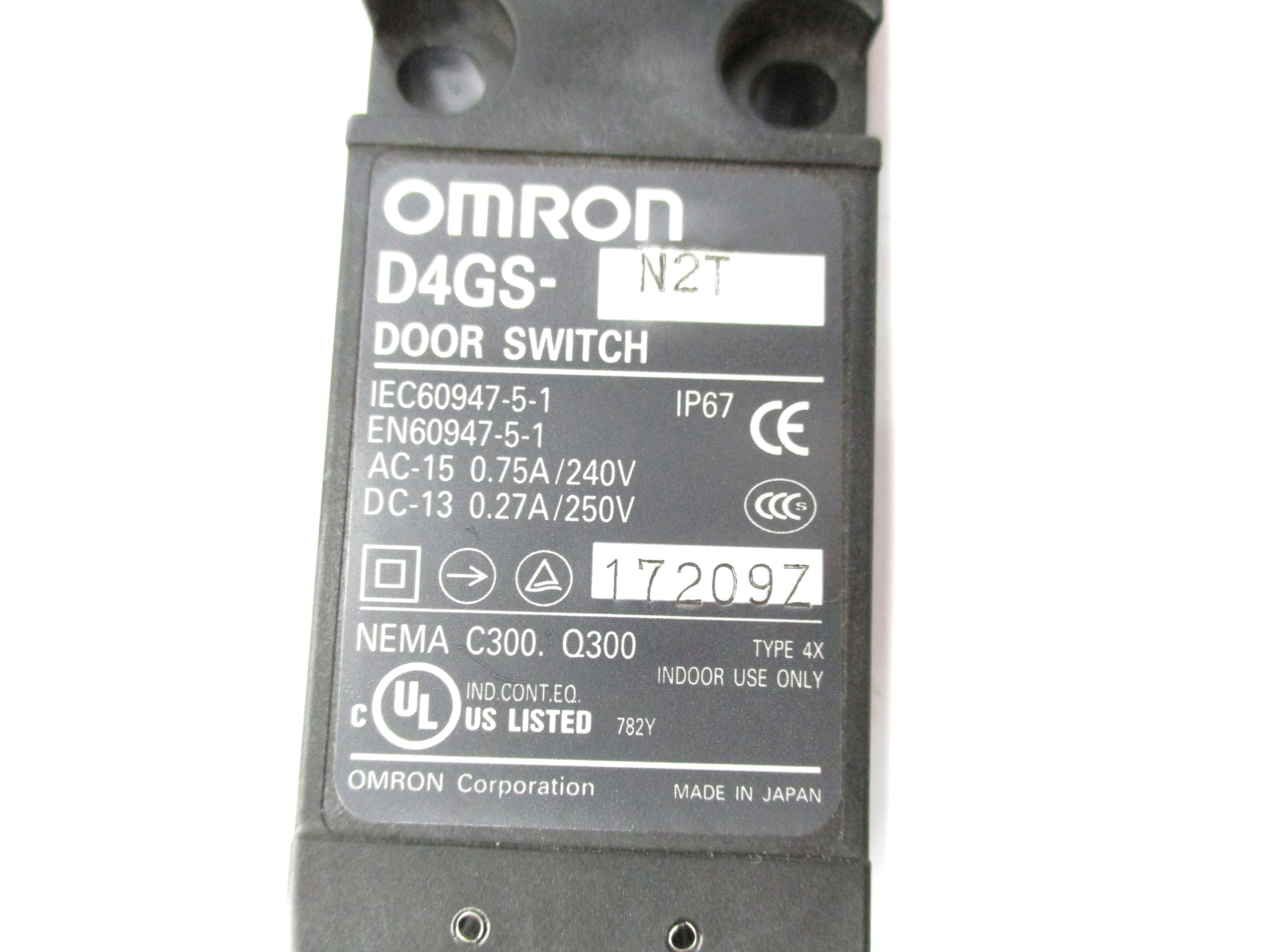 OMRON D4GS-N2T UNMP
