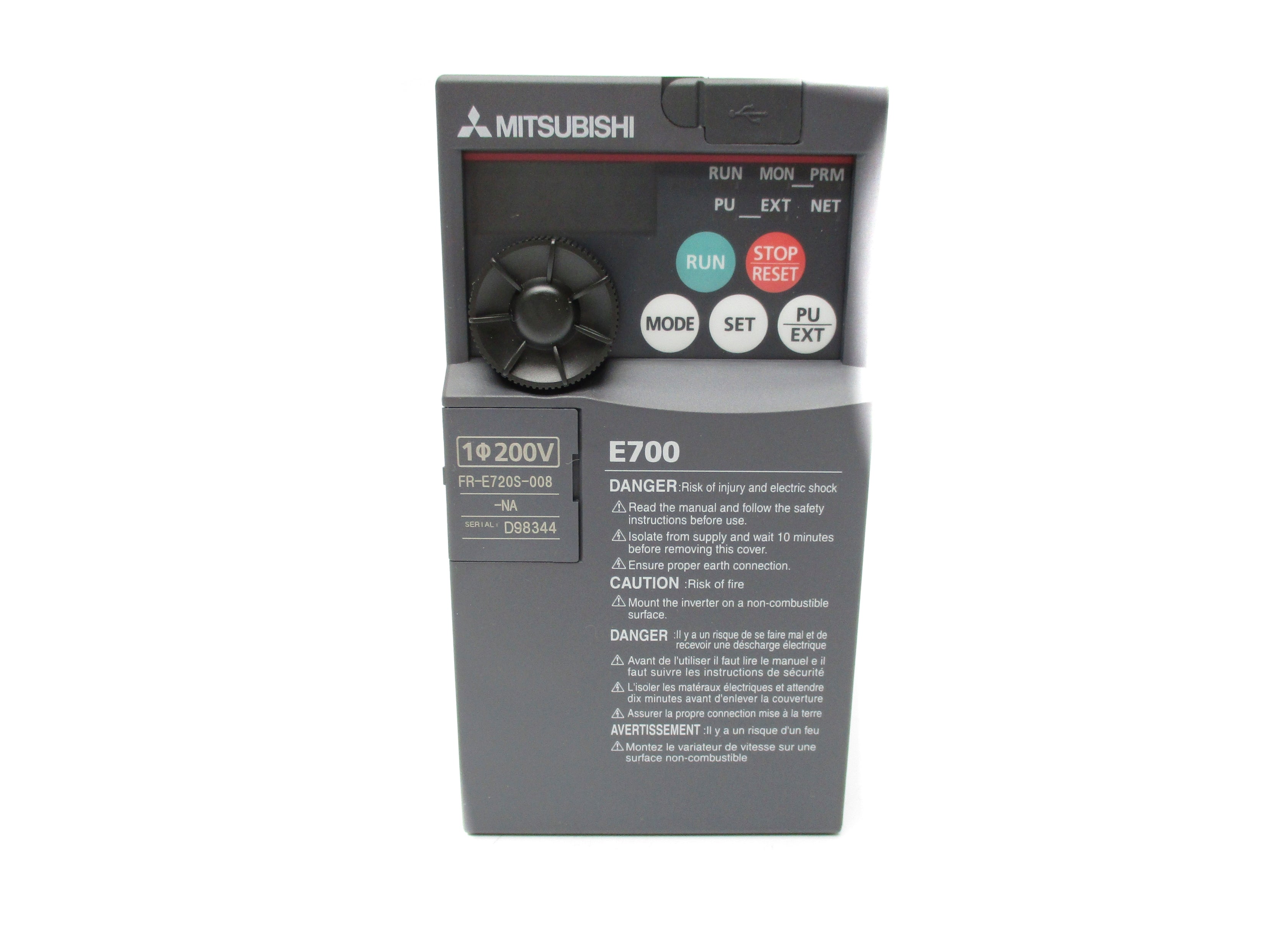 MITSUBISHI FR-E720S-008-NA NSMP