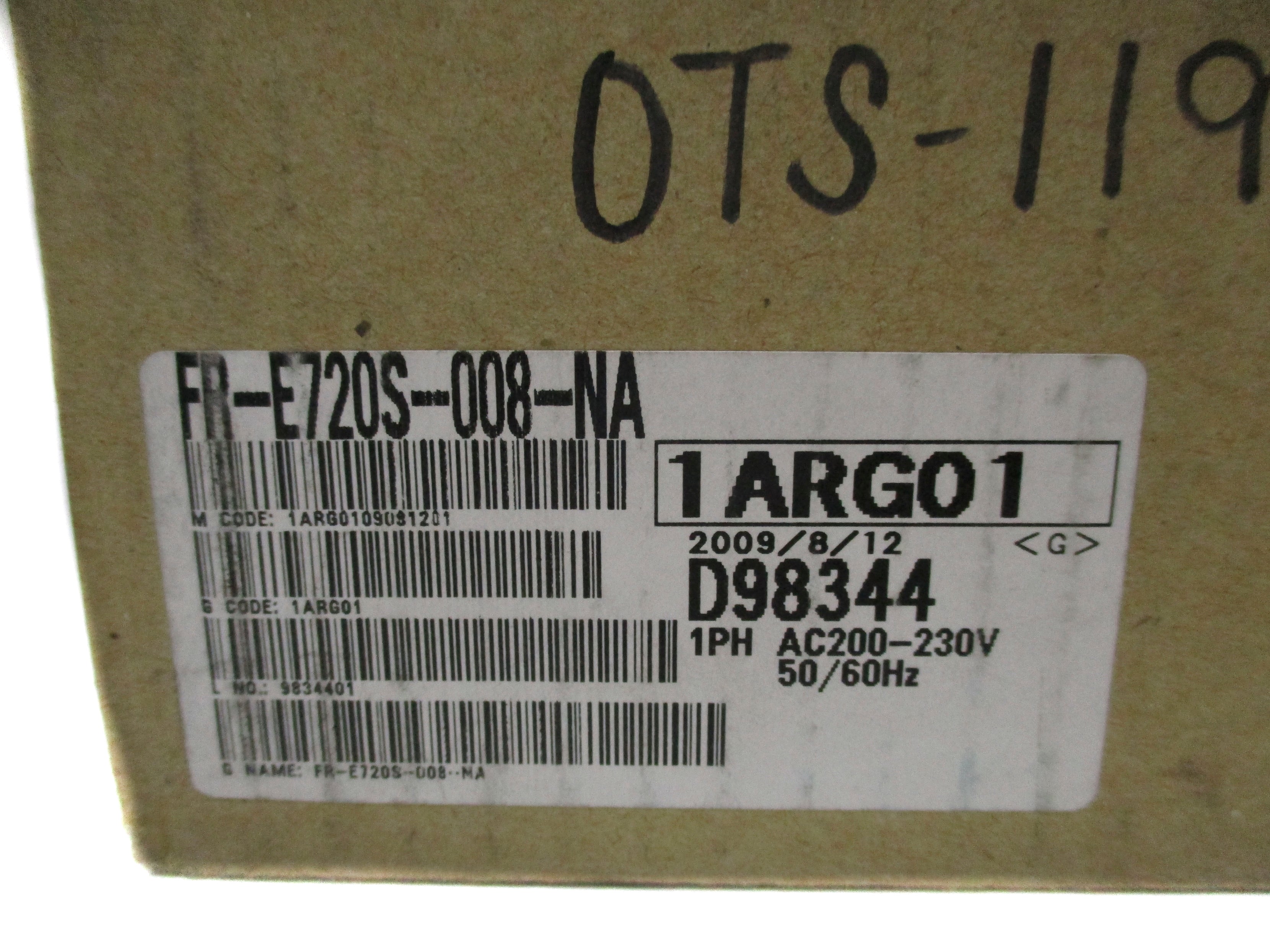 MITSUBISHI FR-E720S-008-NA NSMP