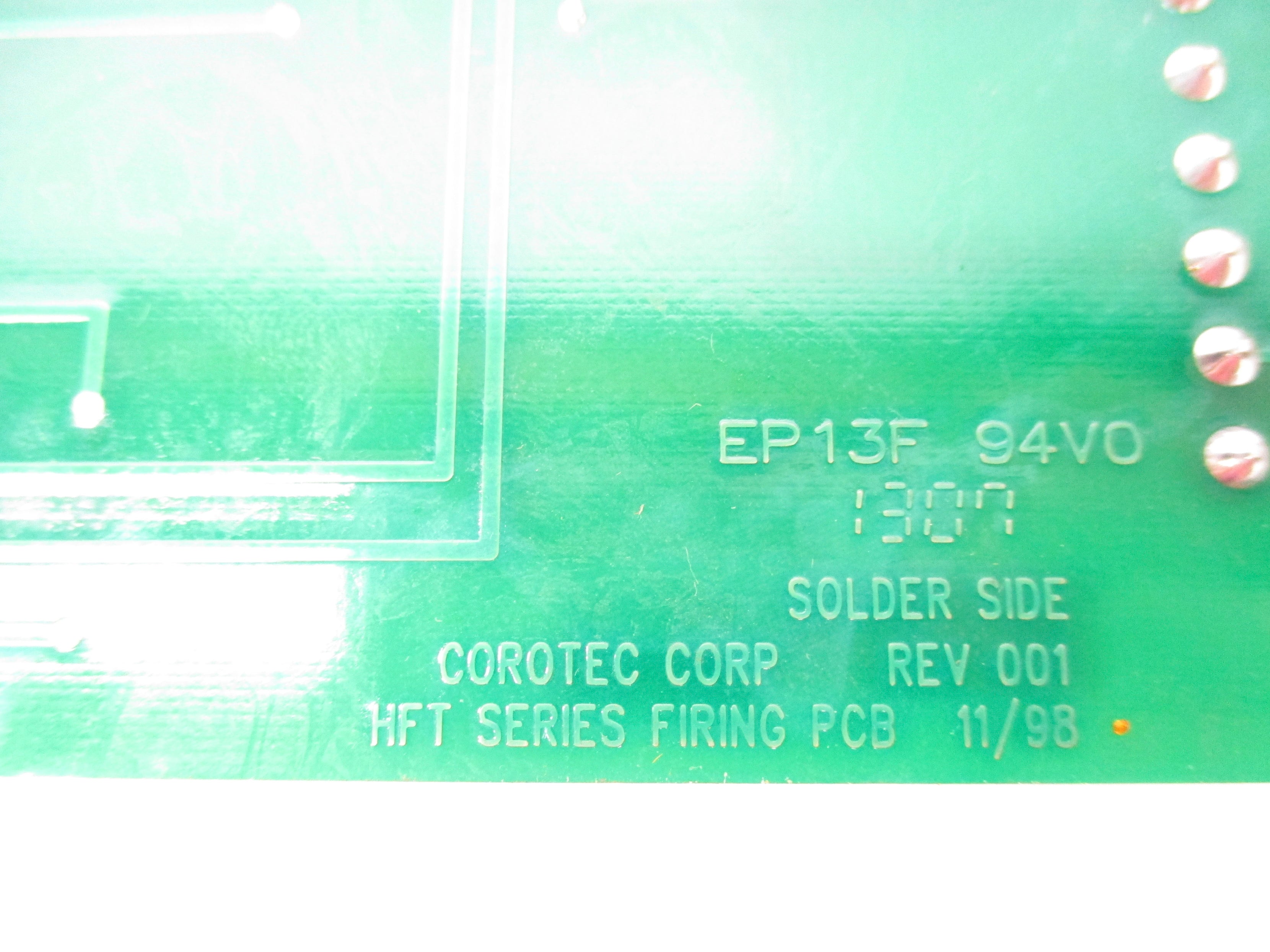 COROTEC HFT SERIES 9002 2007-002 UNMP
