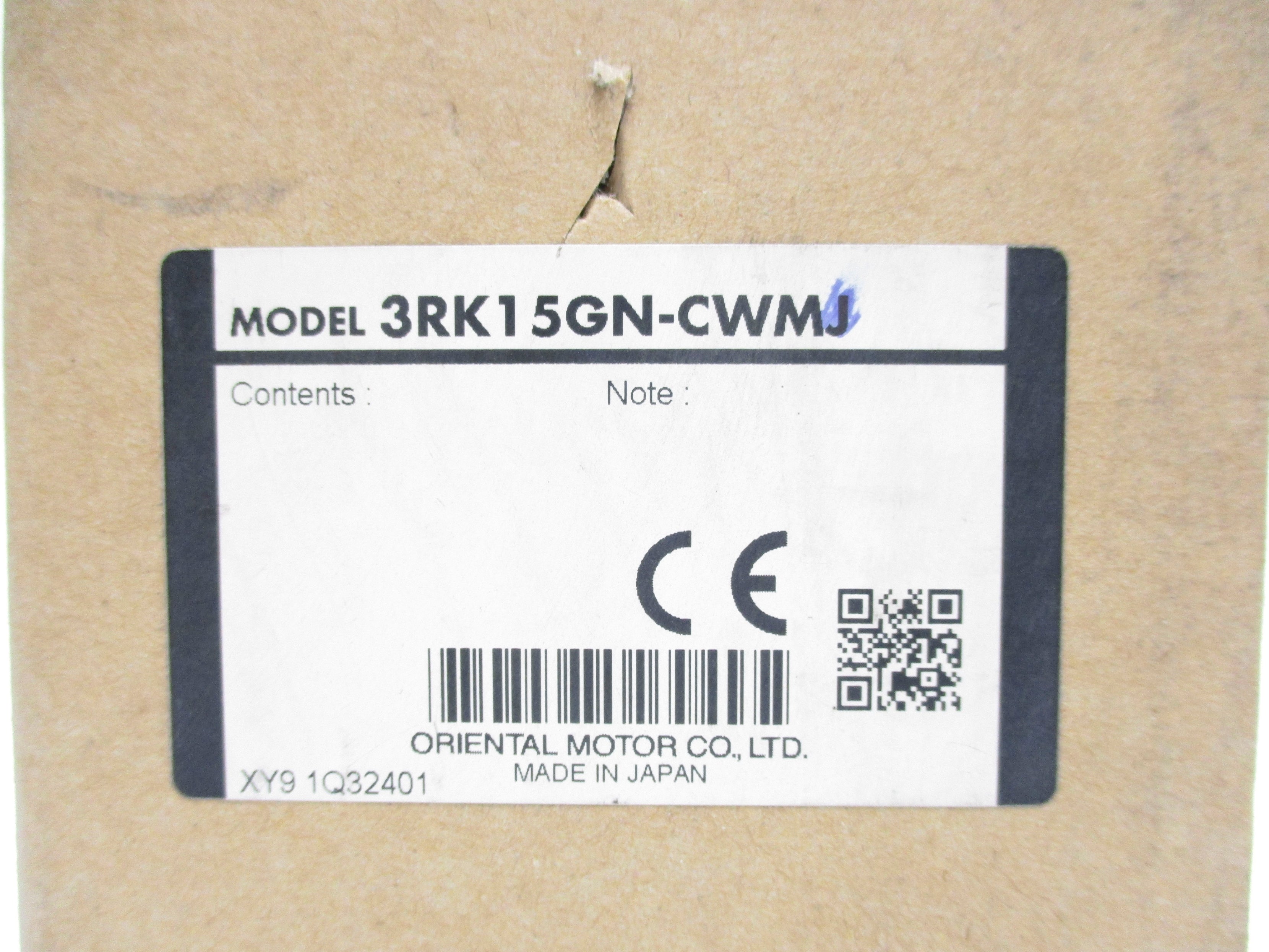 ORIENTAL MOTOR 3RK15GN-CWM NSMP