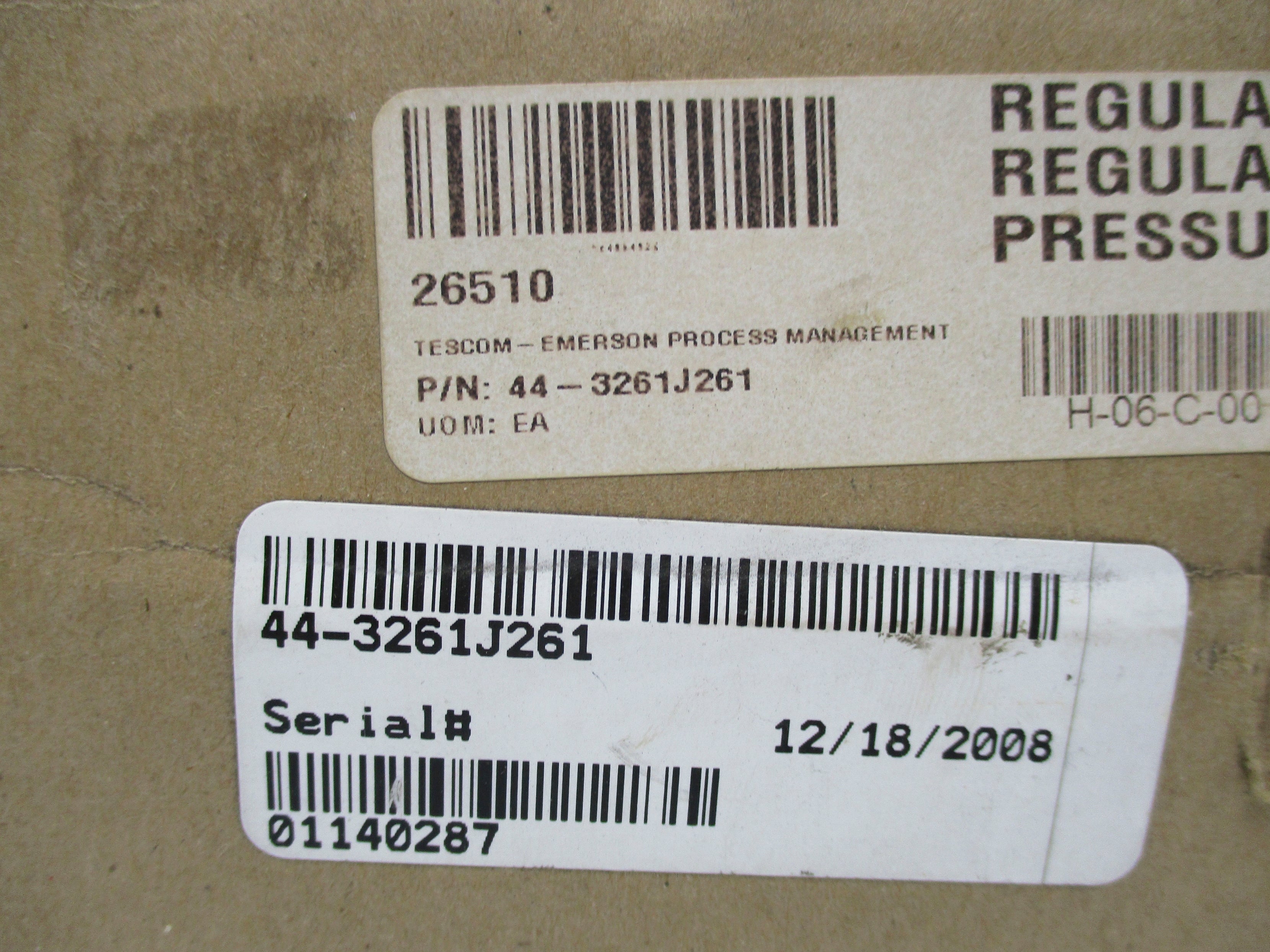 TESCOM 44-3261J261 3000PSI NSMP
