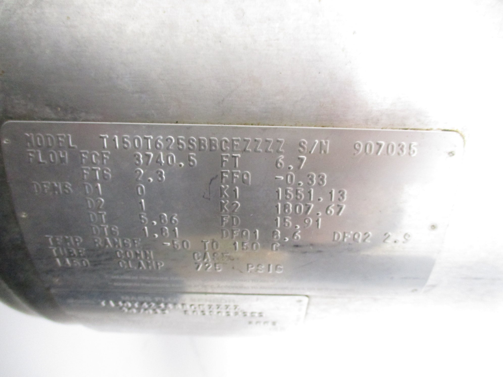 MICRO MOTION T150T625SBBCEZZZZ (AS PICTURED) UNMP