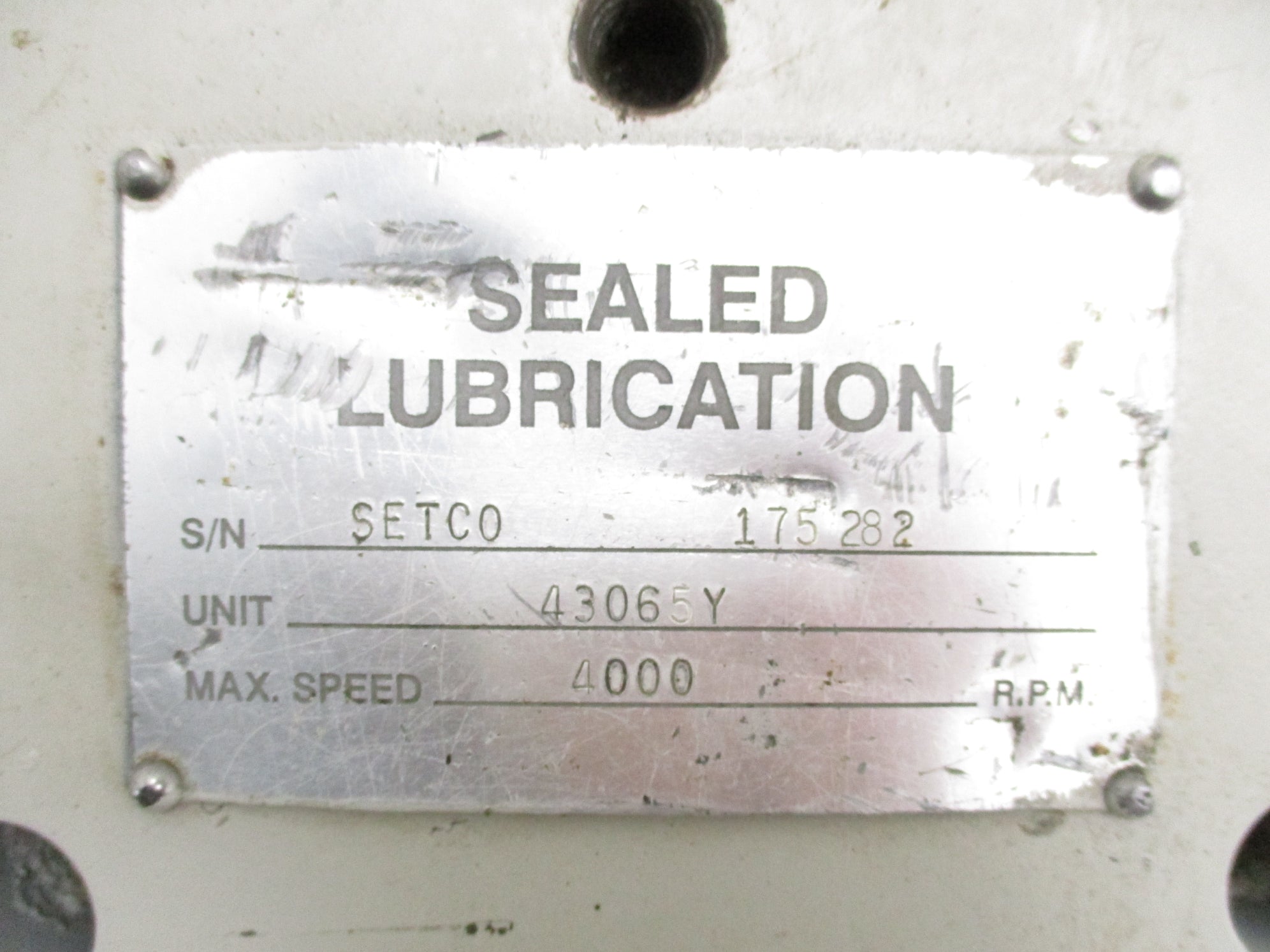 SETCO 43065Y UNMP