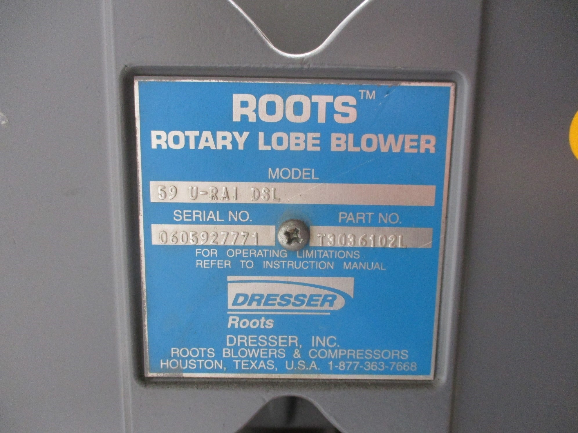 DRESSER ROOTS 59 U-RAI DSL T3036102L NSNP