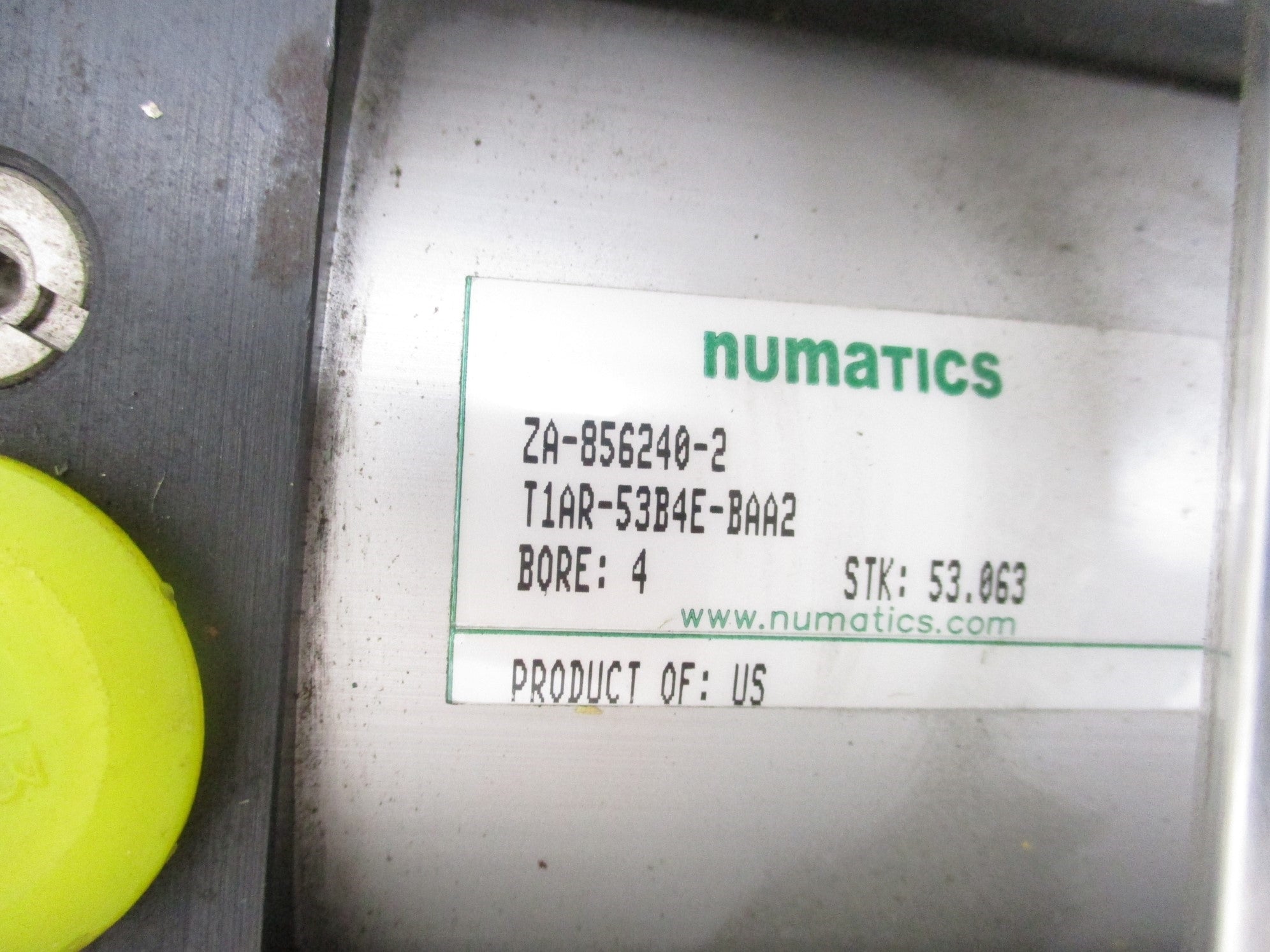 NUMATICS T1AR-53B4E-BAA2 (AS PICTURED) NSNP