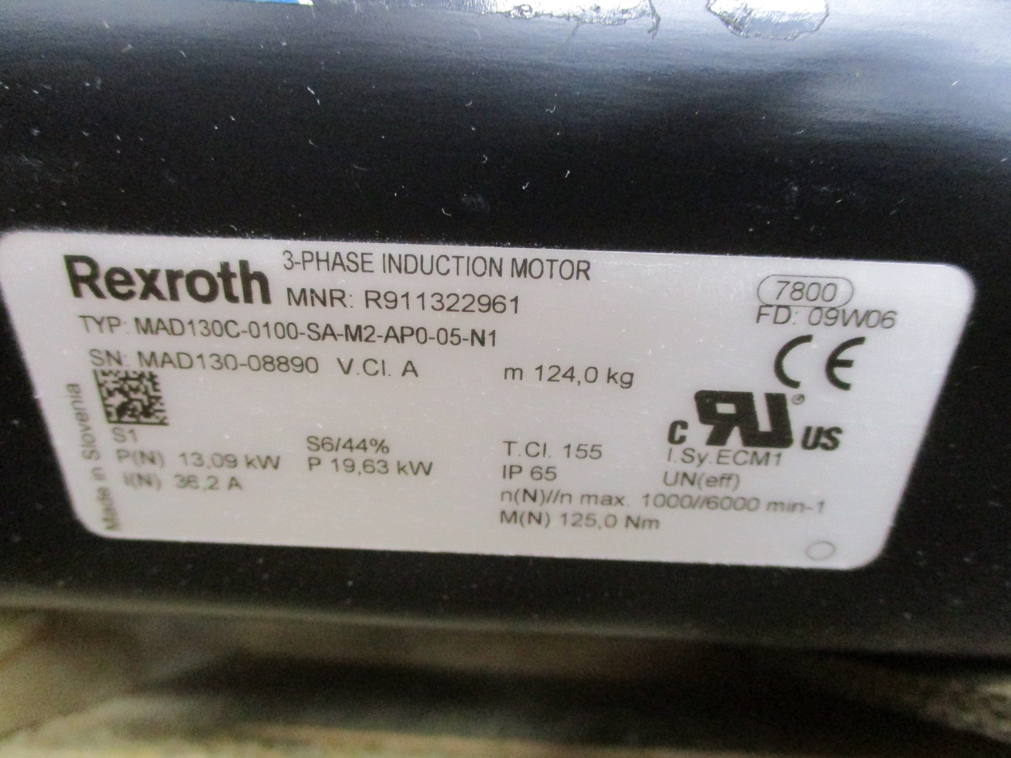 REXROTH MAD130C-0100-SA-M2-AP0-05-N1 R911322961 NSMP