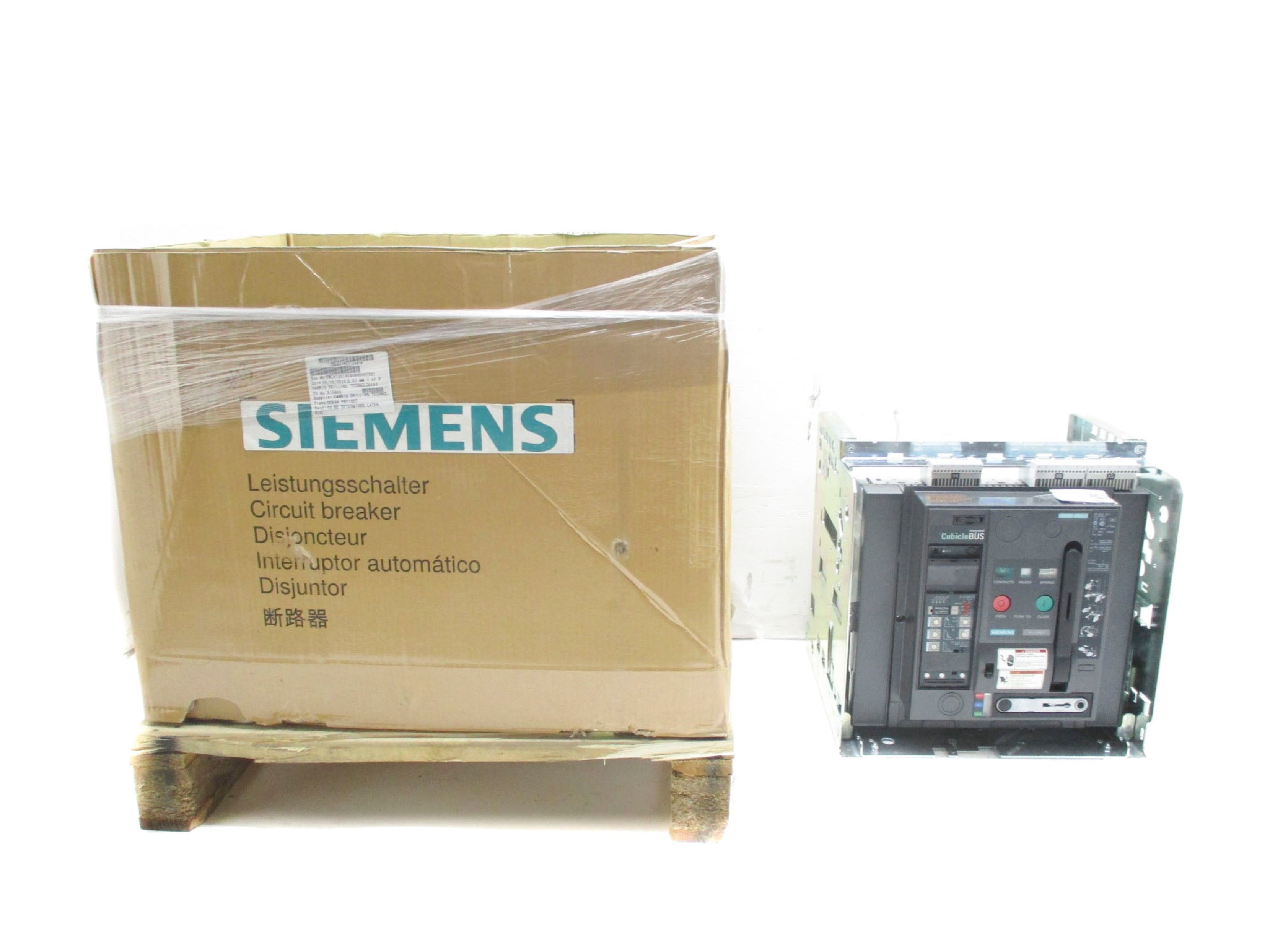 SIEMENS 3WL9212-4AE31-0AA1 2500A 690VAC NSMP
