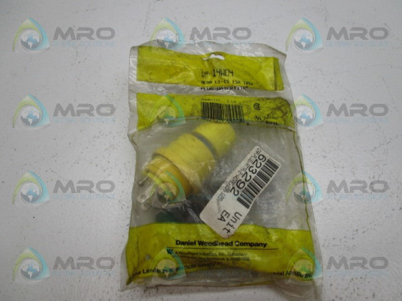 DANIEL WOODHEAD 14W04 PLUG * NEW IN FACTORY BAG *