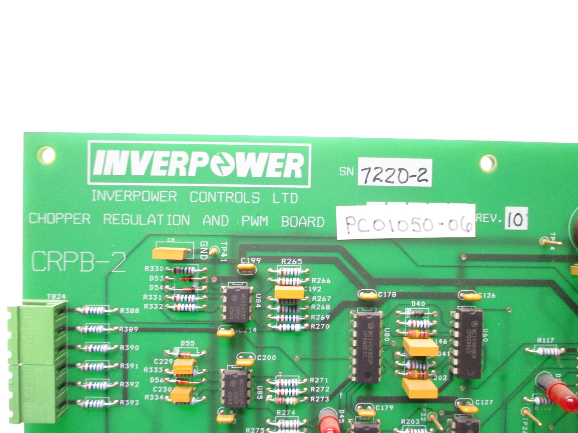 INVERPOWER PC01050-06 REV. 10 NSNP