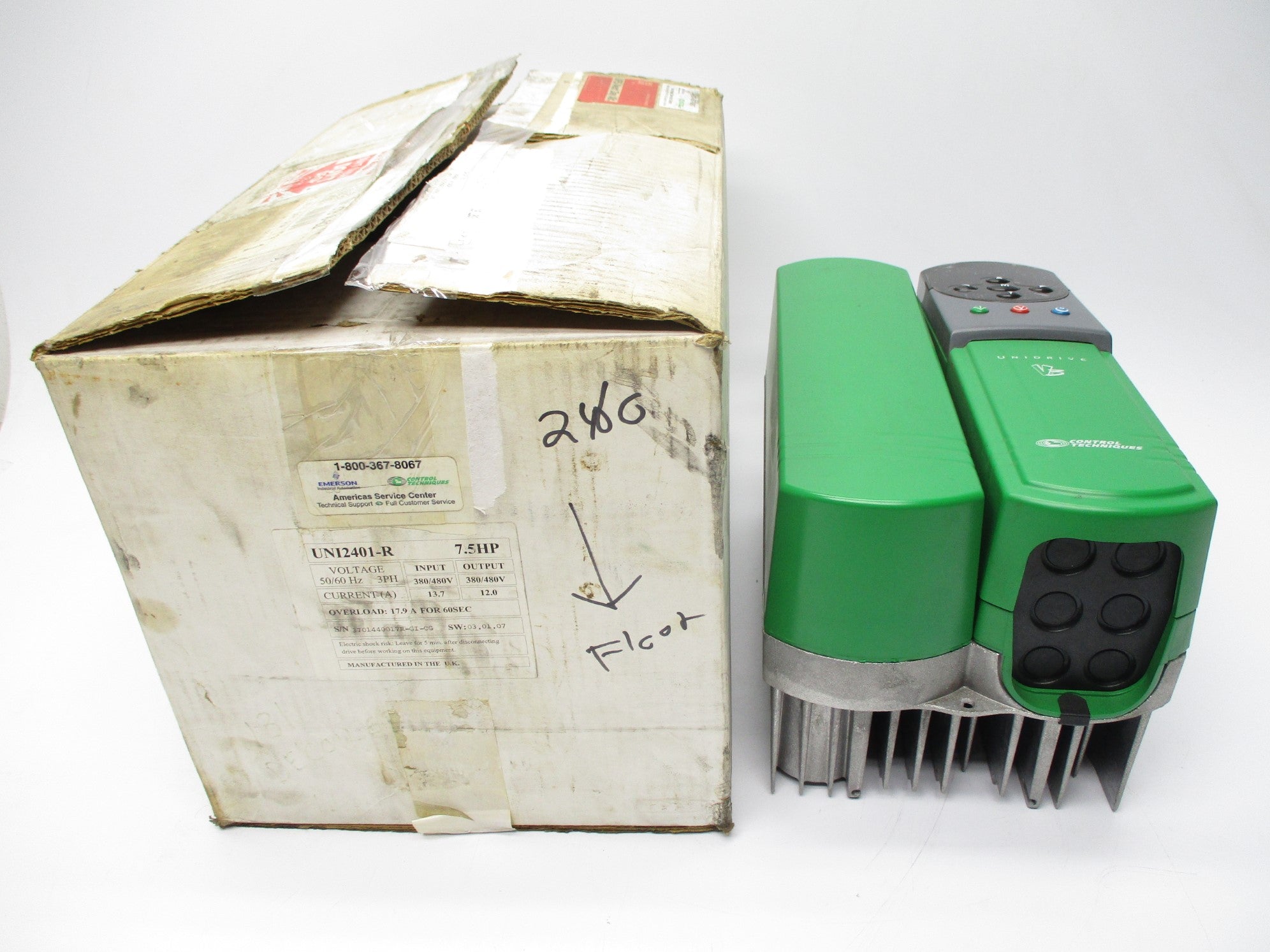 EMERSON CONTROL TECHNIQUES UNI2401-R NSMP
