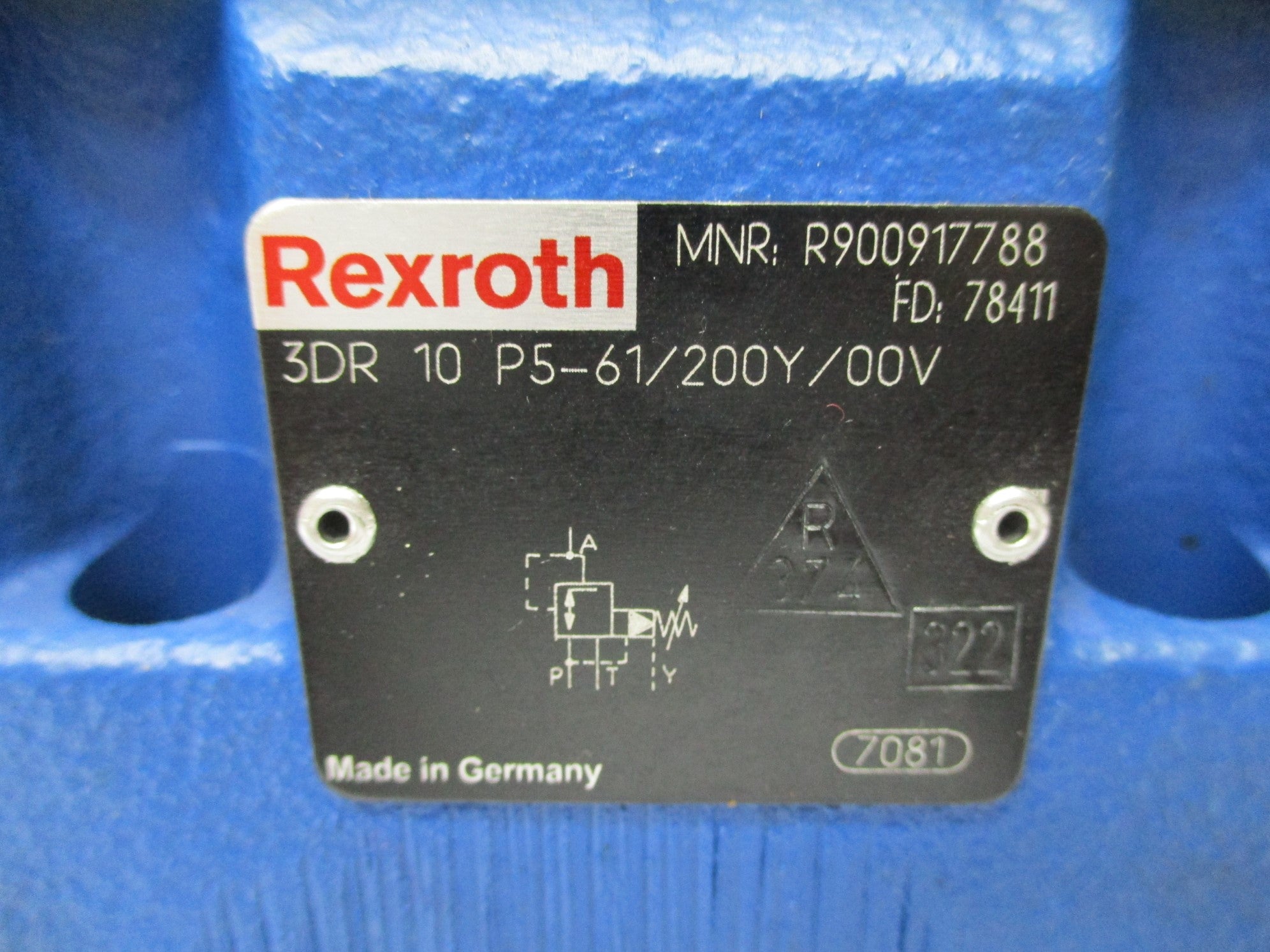 REXROTH R900917788 3DR10P5-61/200Y/00V NSNP