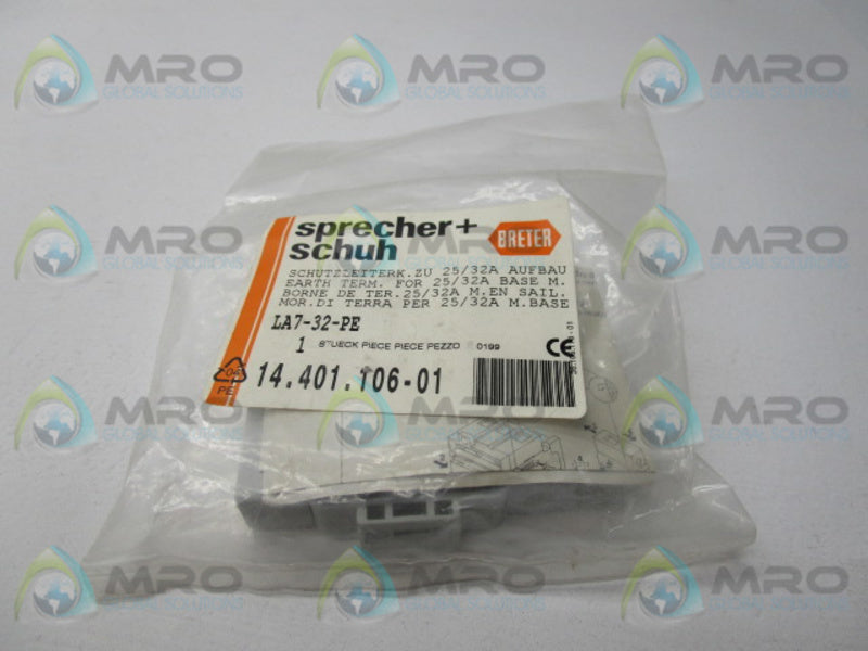 SPRECHER+SCHUH LA7-32-PE 32A SWITCH 600V * NEW IN FACTORY BAG *