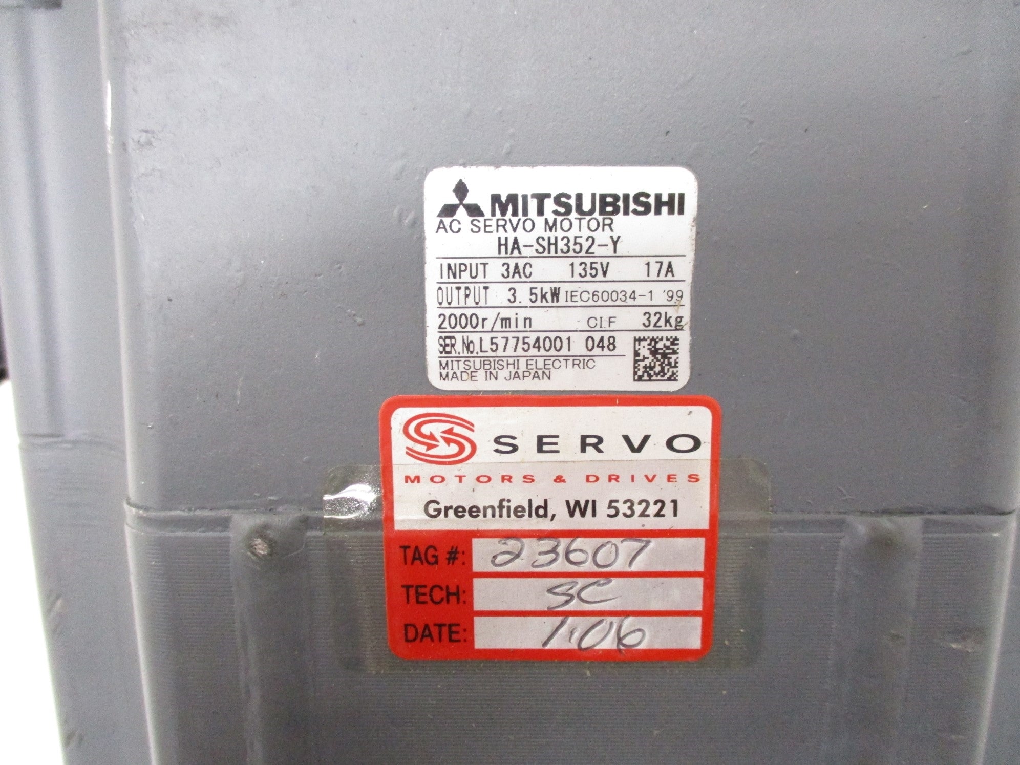 MITSUBISHI HA-SH352-Y NSNP