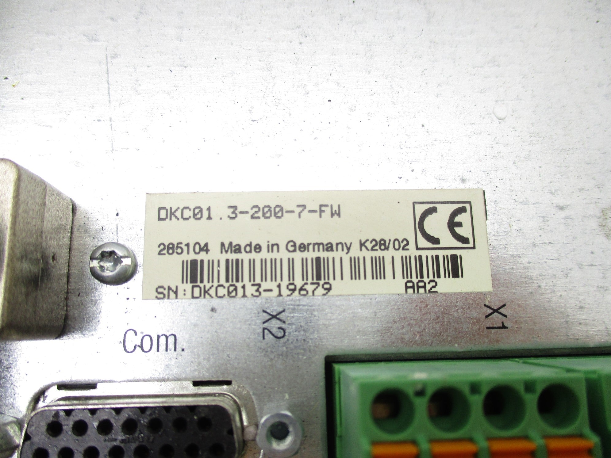 REXROTH INDRAMAT DKC01.3-200-7-FW REMAN