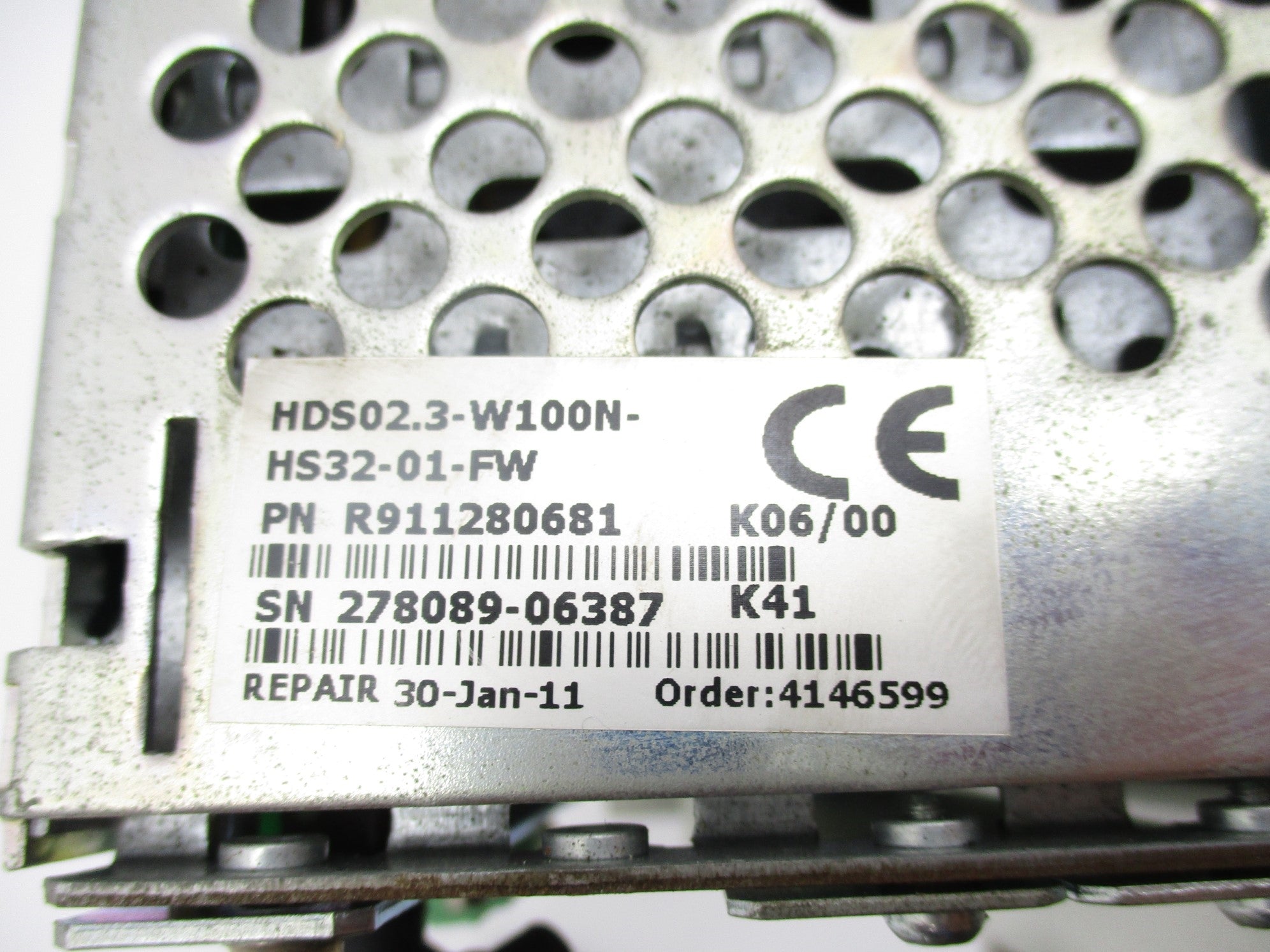 REXROTH HDS02.3-W100N-HS32-01-FW R911280681 REMAN