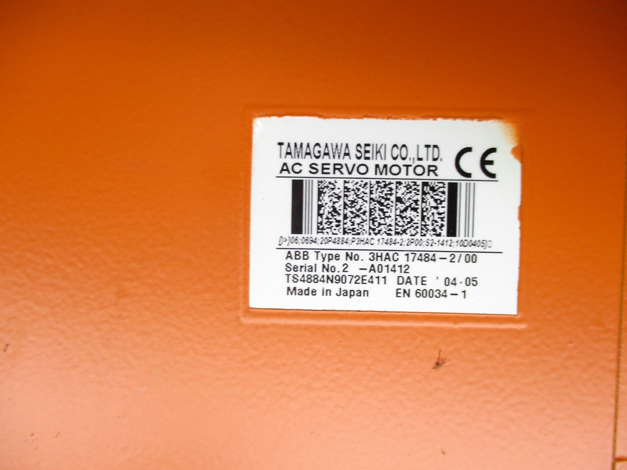 TAMAGAWA SEIKI ABB 3HAC17484-2/00 NSNP