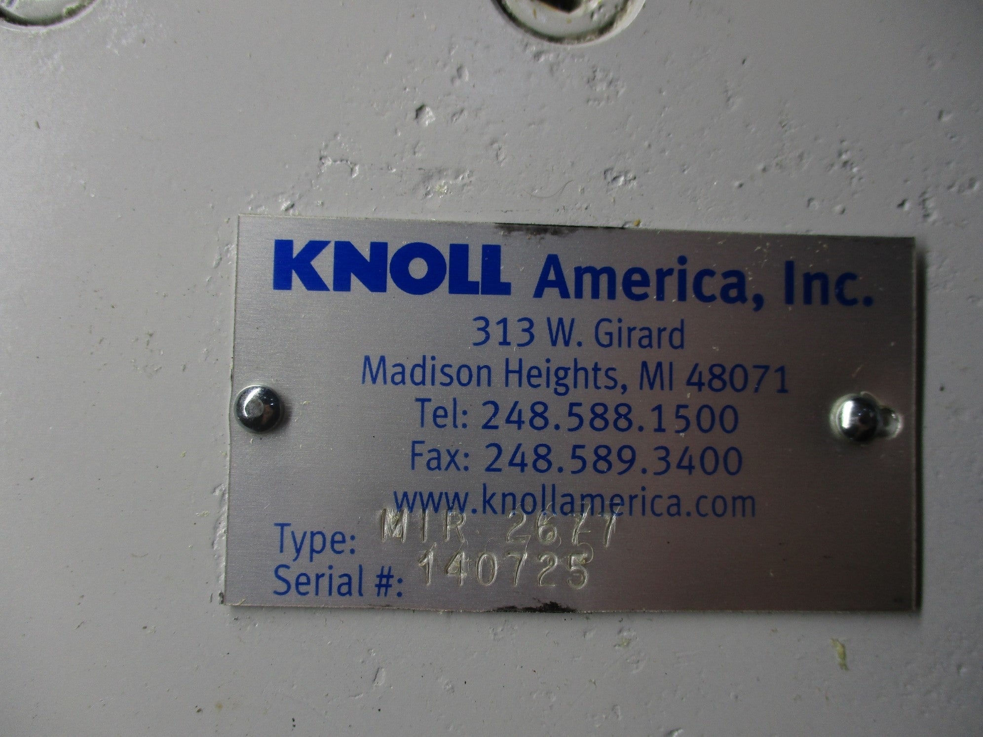 KNOLL MIR-2677 REMAN