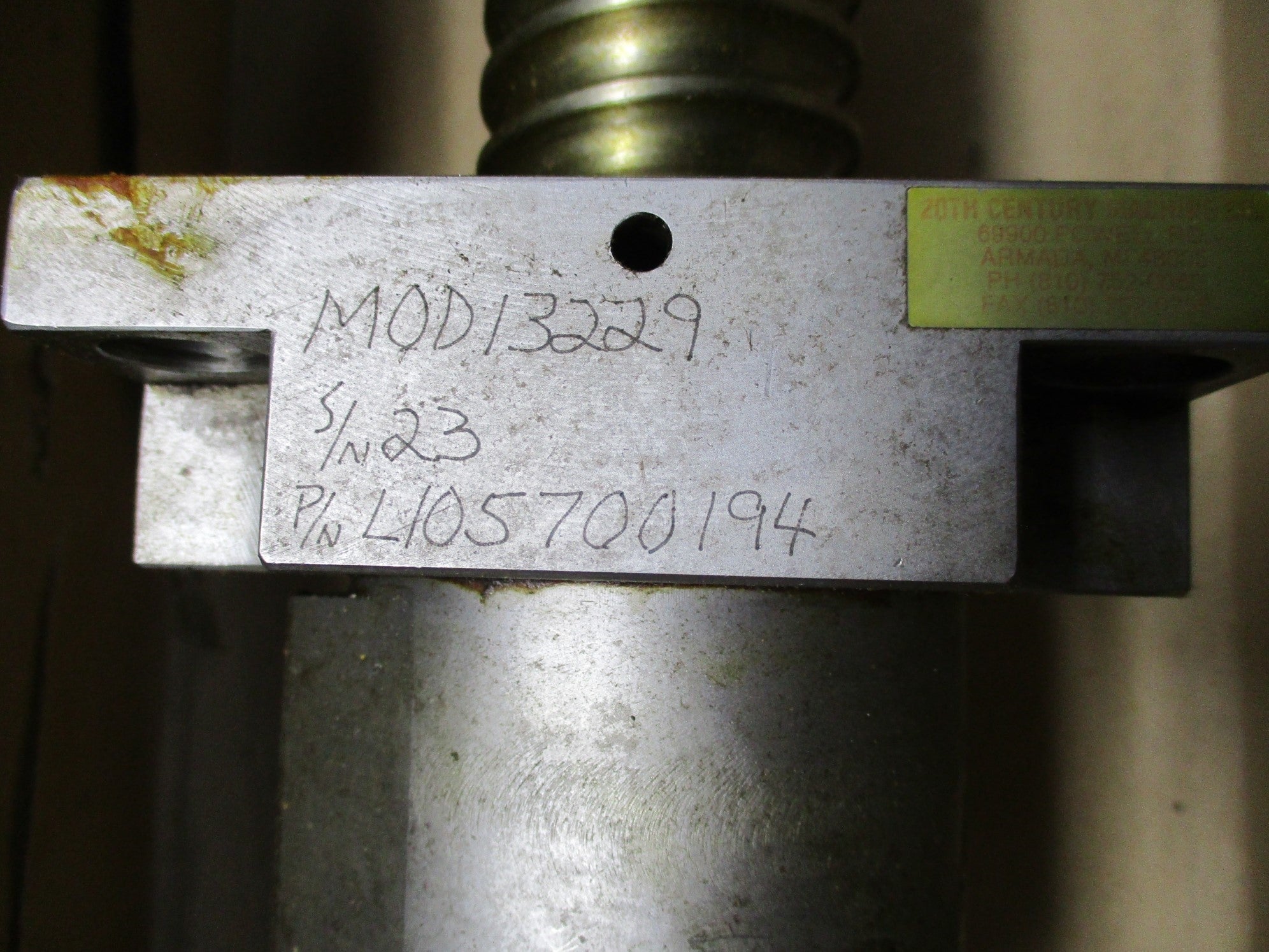 EJM BALL SCREW L105700194 50.5" 1.78"DIA UNMP