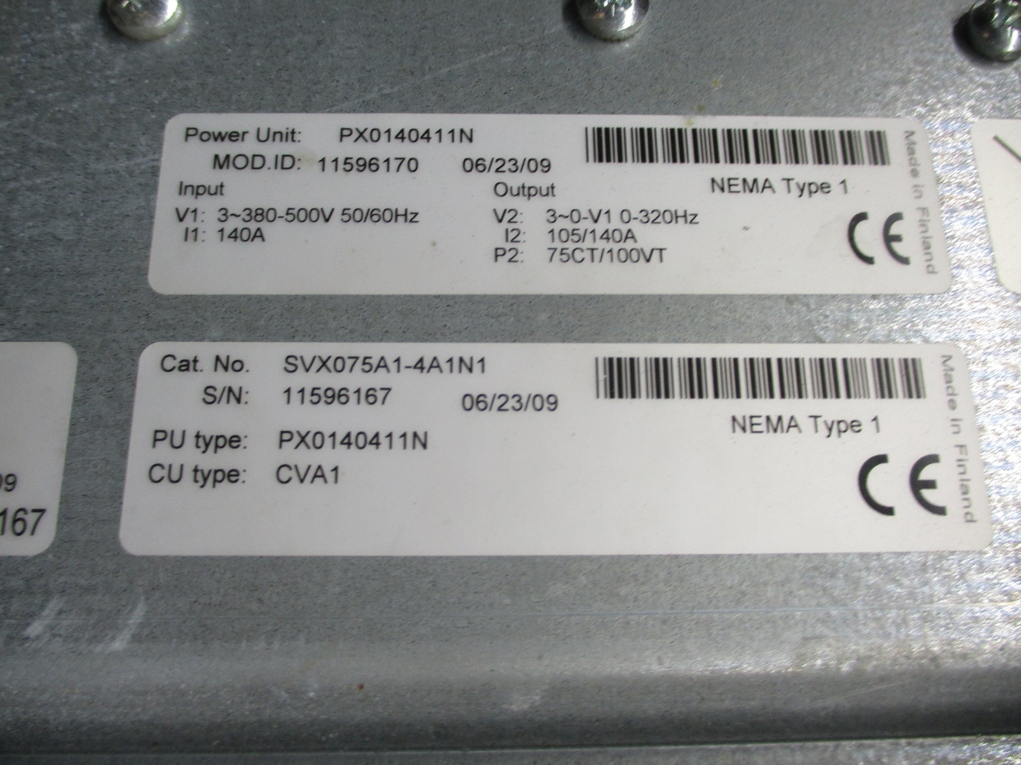 EATON SVX075A1-4A1N1 UNMP