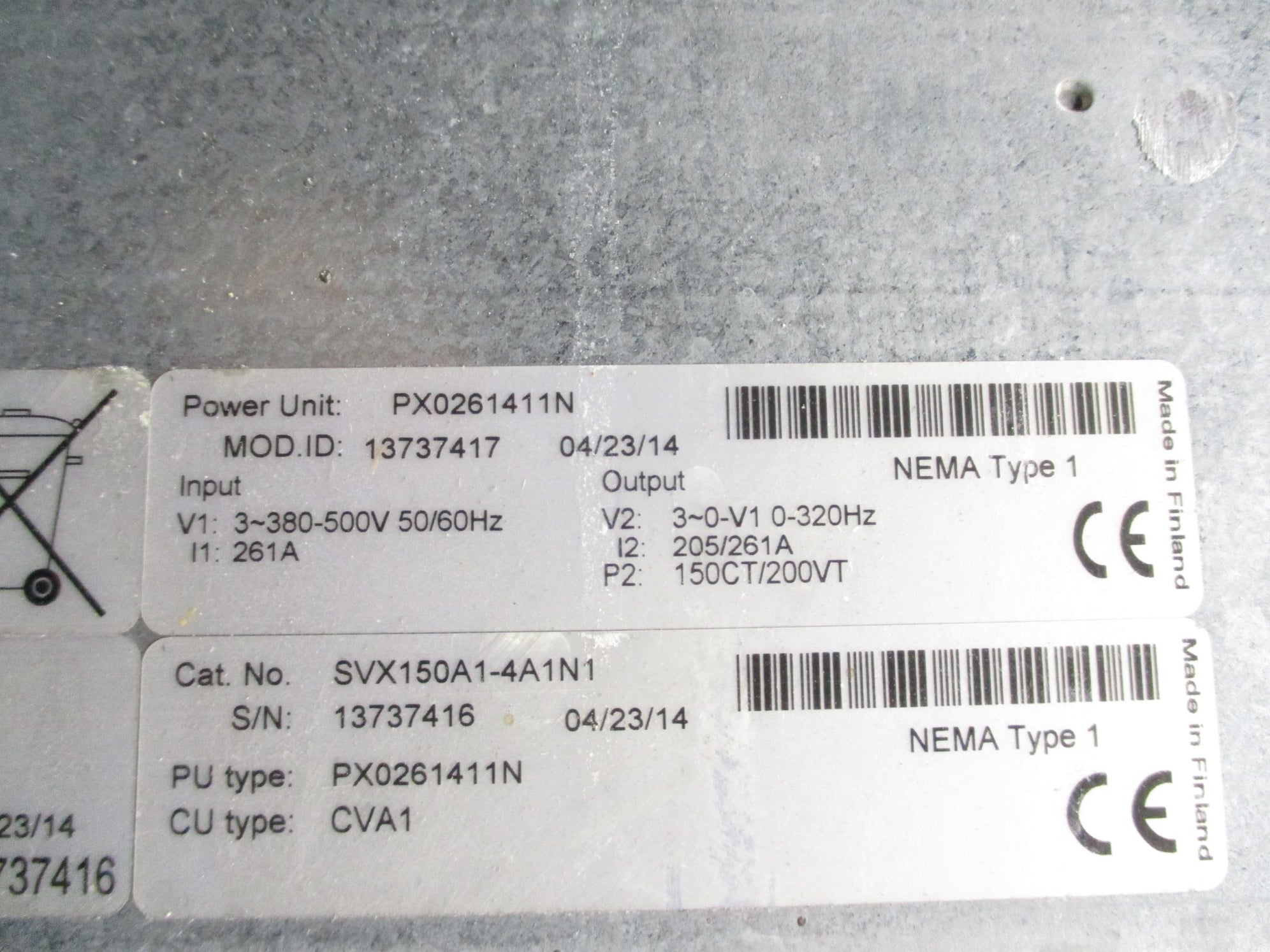 EATON SVX150A1-4A1N1 UNMP