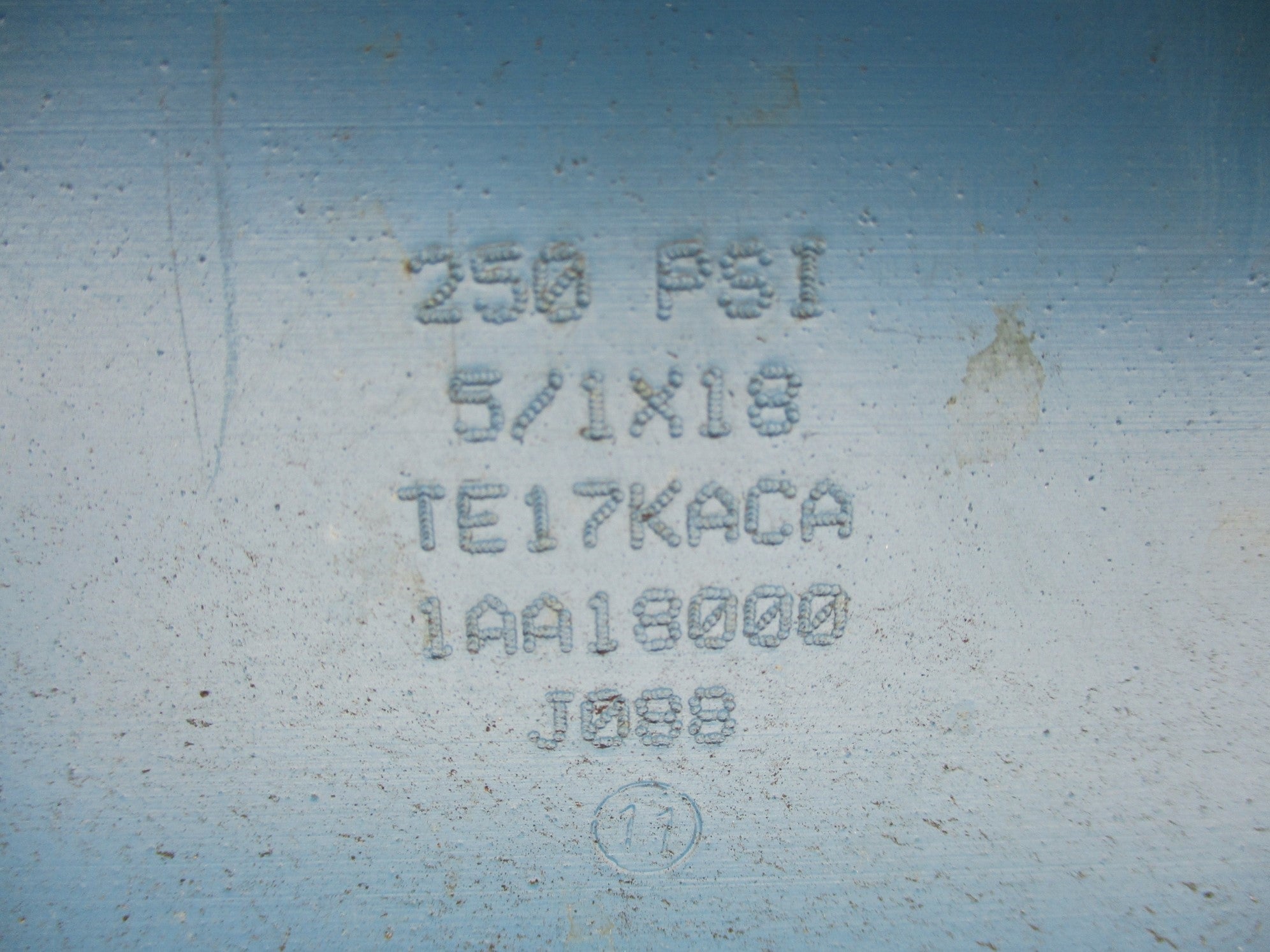VICKERS TE17KACA 1AA18000 250PSI NSNP