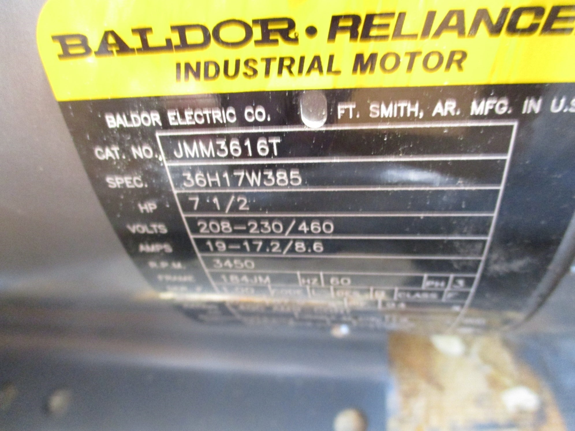 BALDOR JMM3616T NSMP