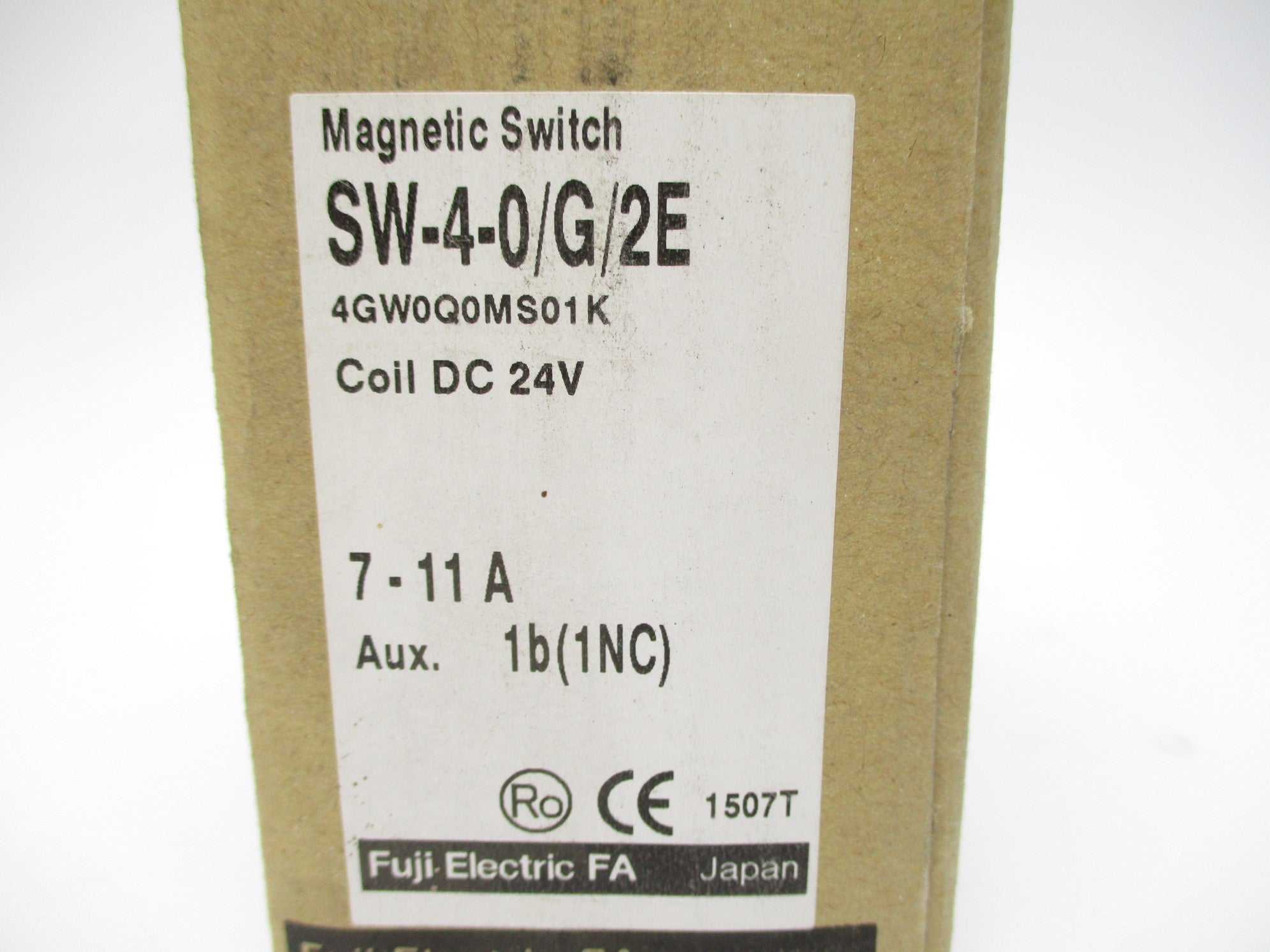 FUJI ELECTRIC SW-4-0/G/2E 4GW0Q0MS01K NSMP