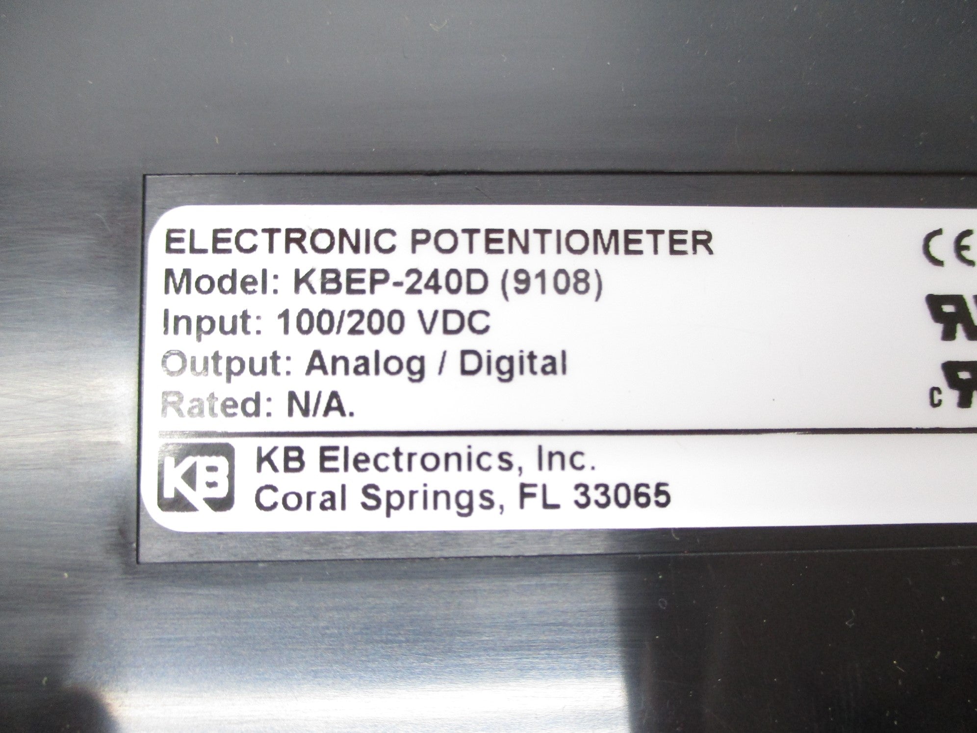 KB ELECTRONICS KBEP-240D NSMP